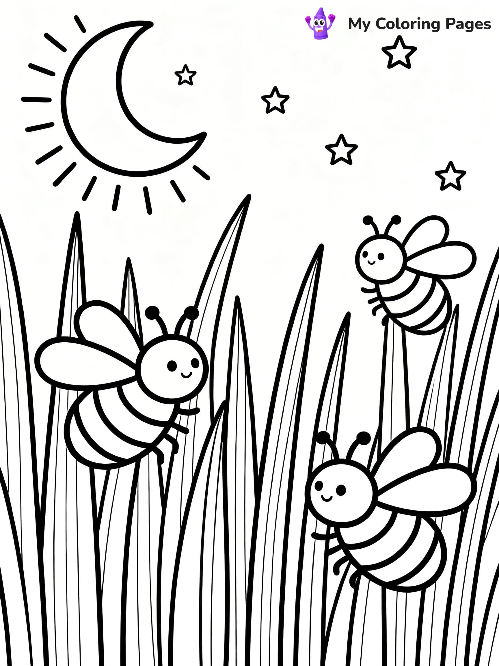 Firefly Coloring Pages - 22