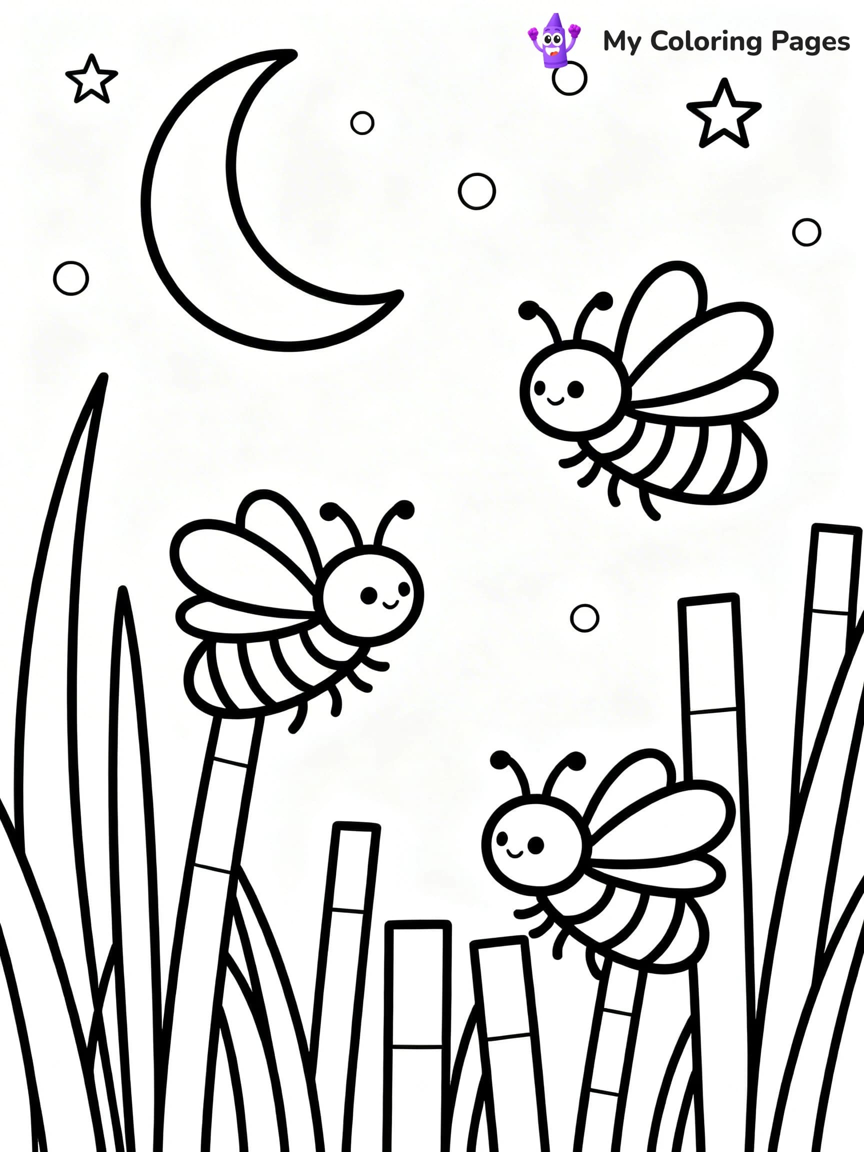 Firefly Coloring Pages - 21