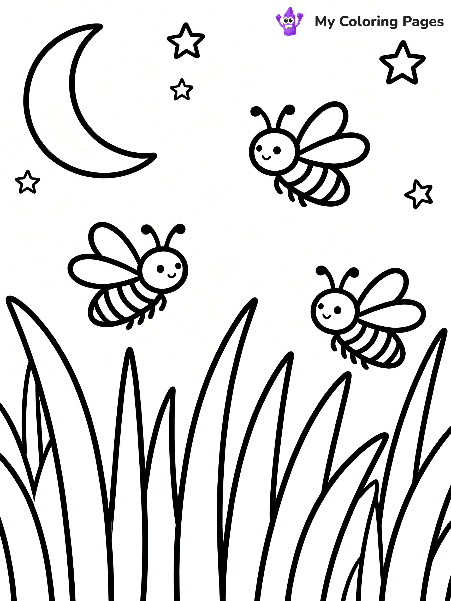 Firefly Coloring Pages - 20