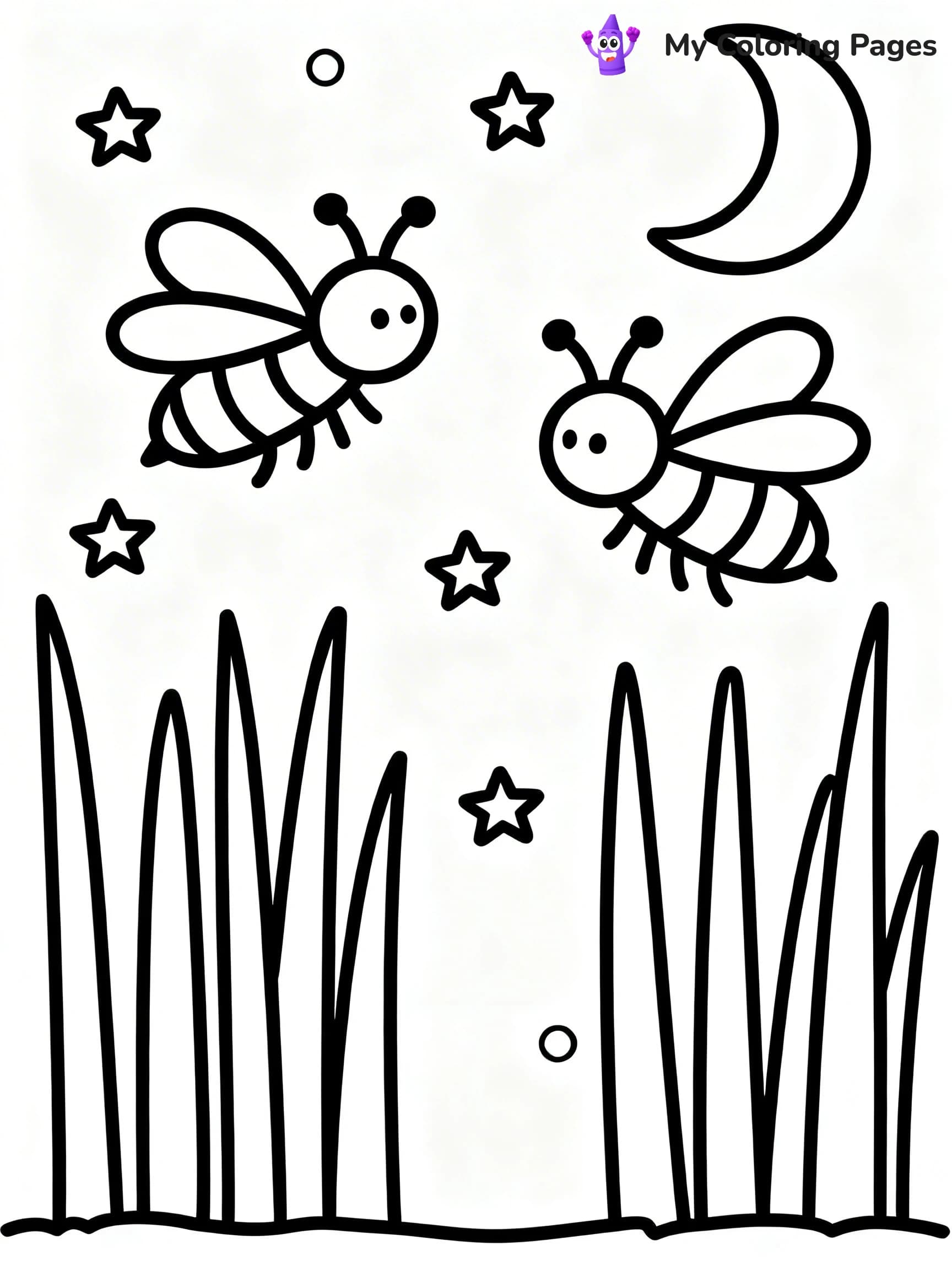 Firefly Coloring Pages - 18