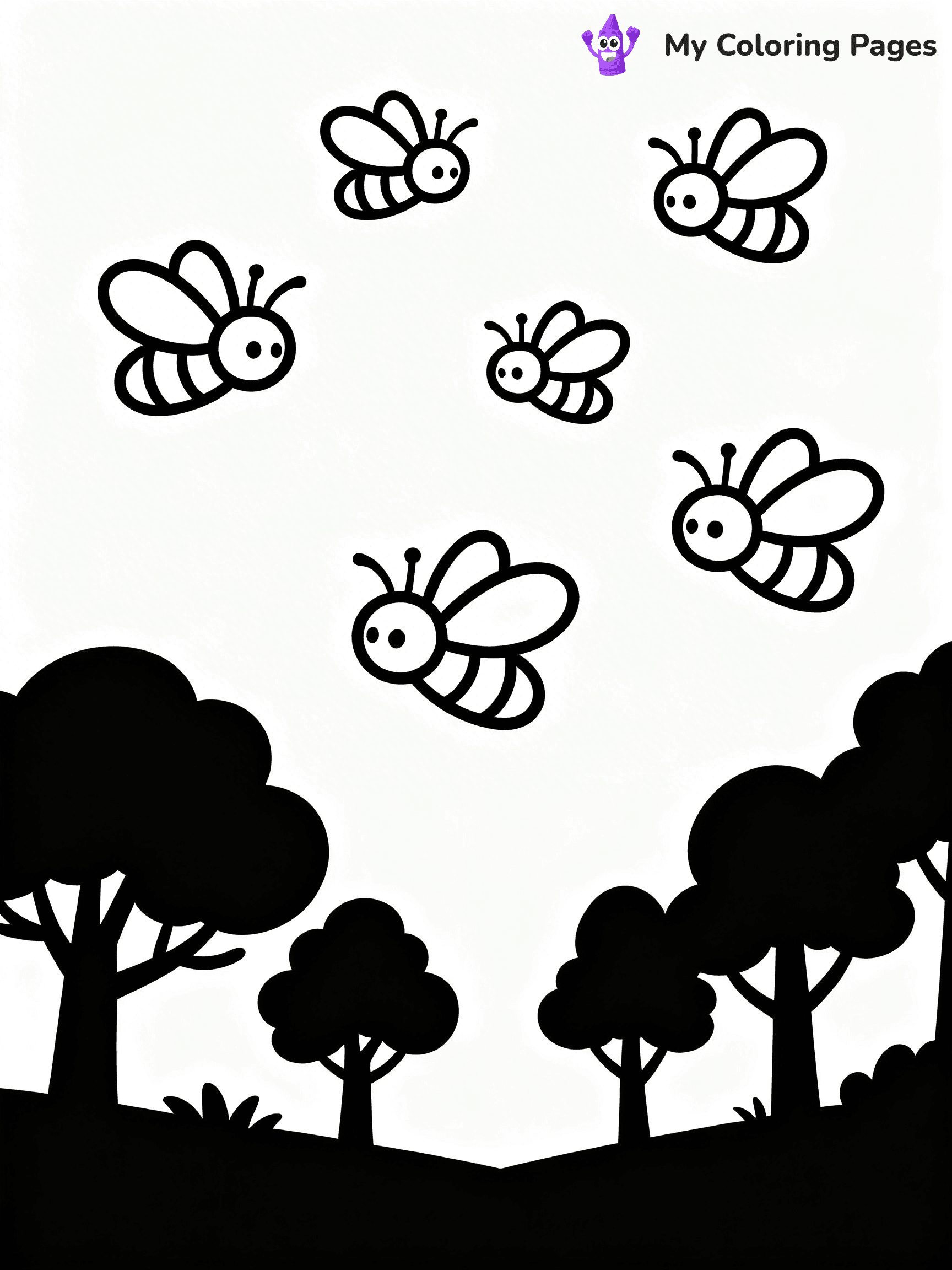 Firefly Coloring Pages - 13