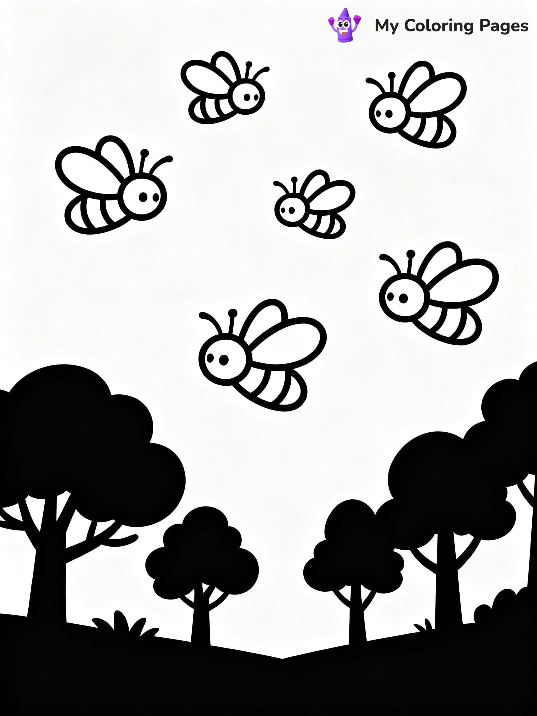 Firefly Coloring Pages - 13