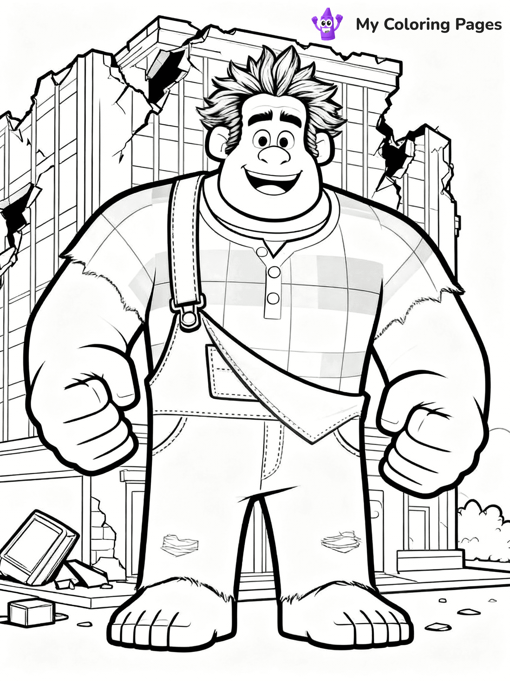 Wreck It Ralph Coloring Pages - 29
