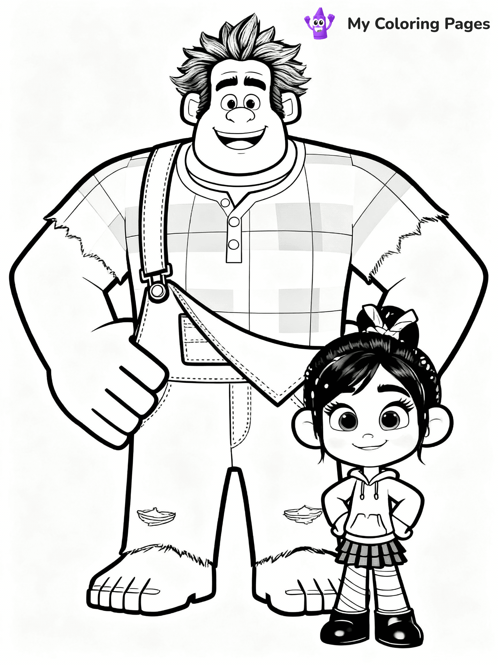 Wreck It Ralph Coloring Pages - 2