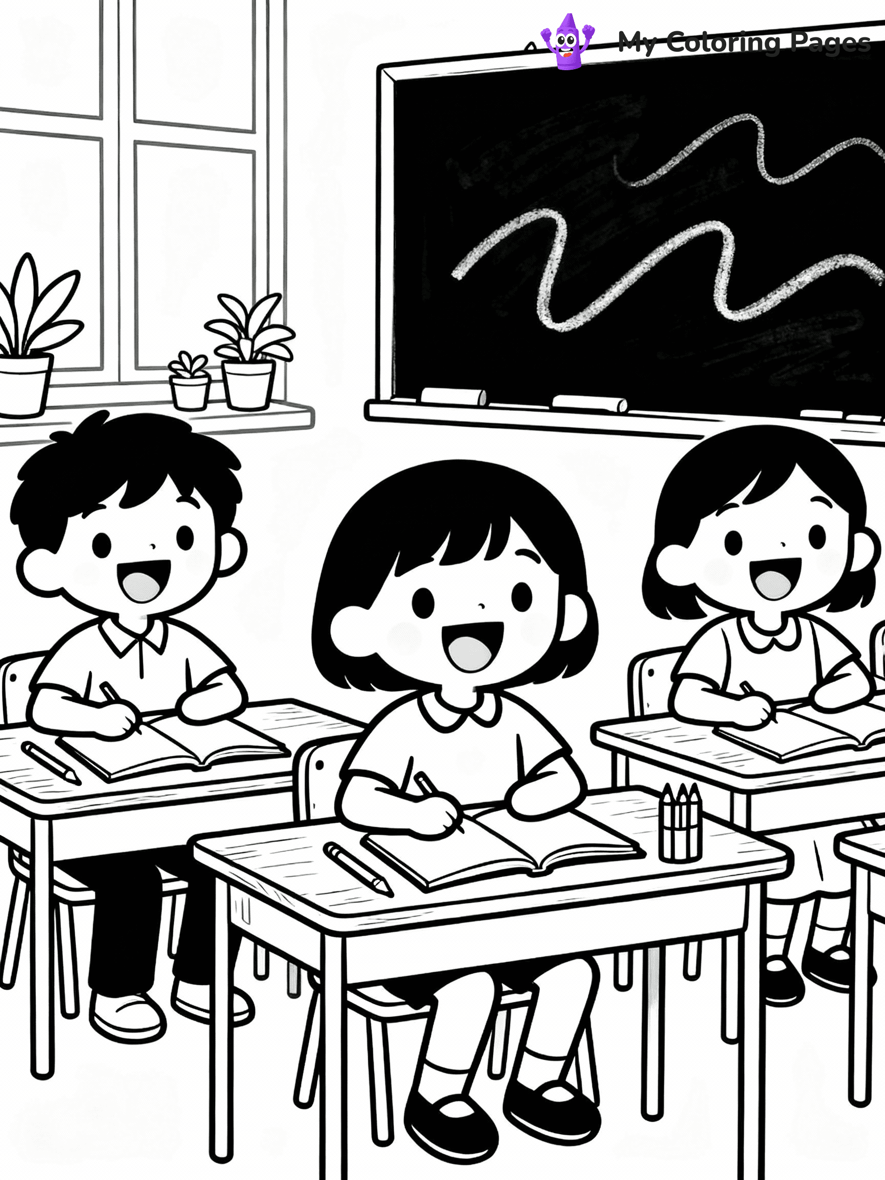 First Day Of School Coloring Pages - 25