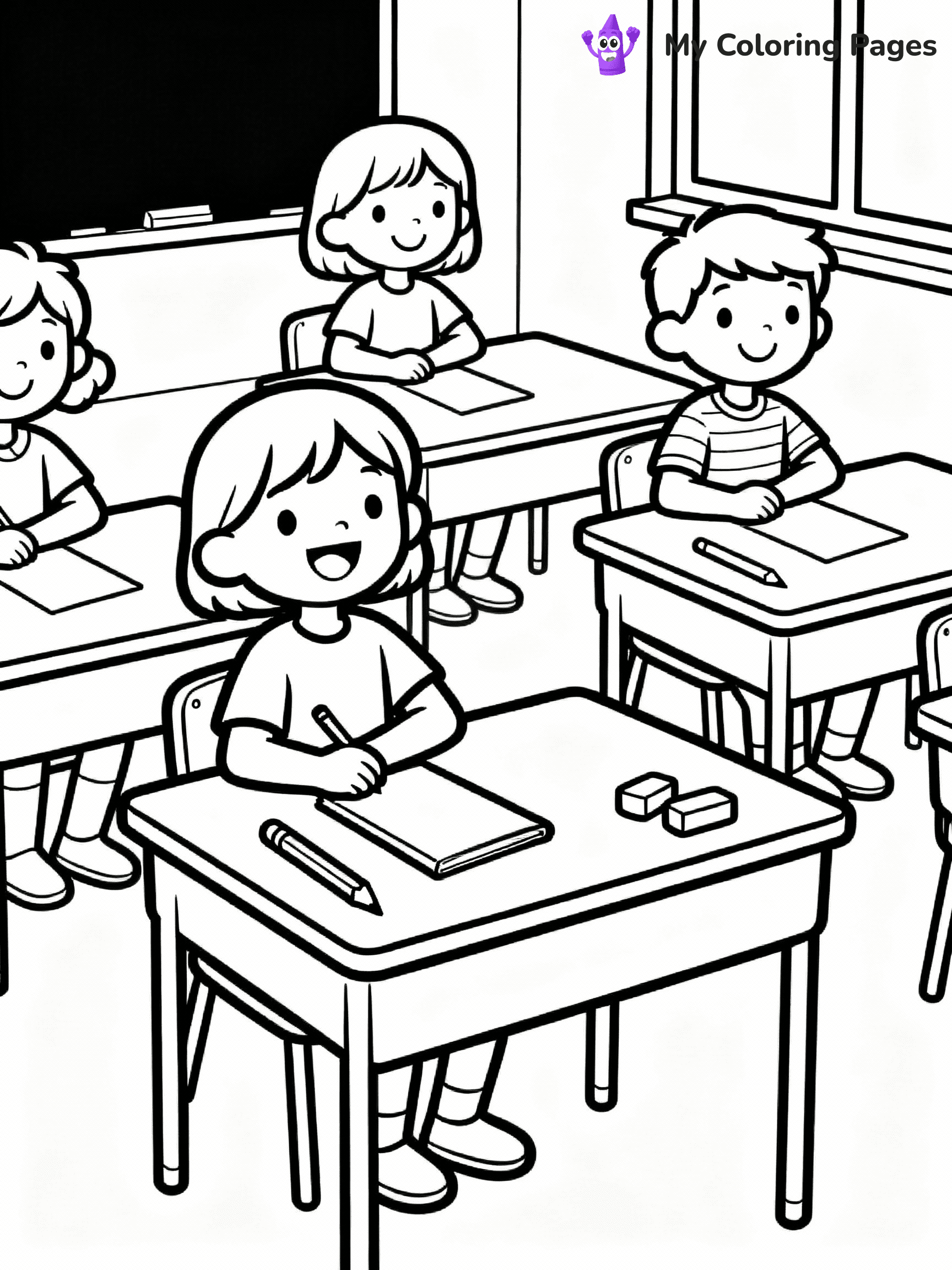 First Day Of School Coloring Pages - 20