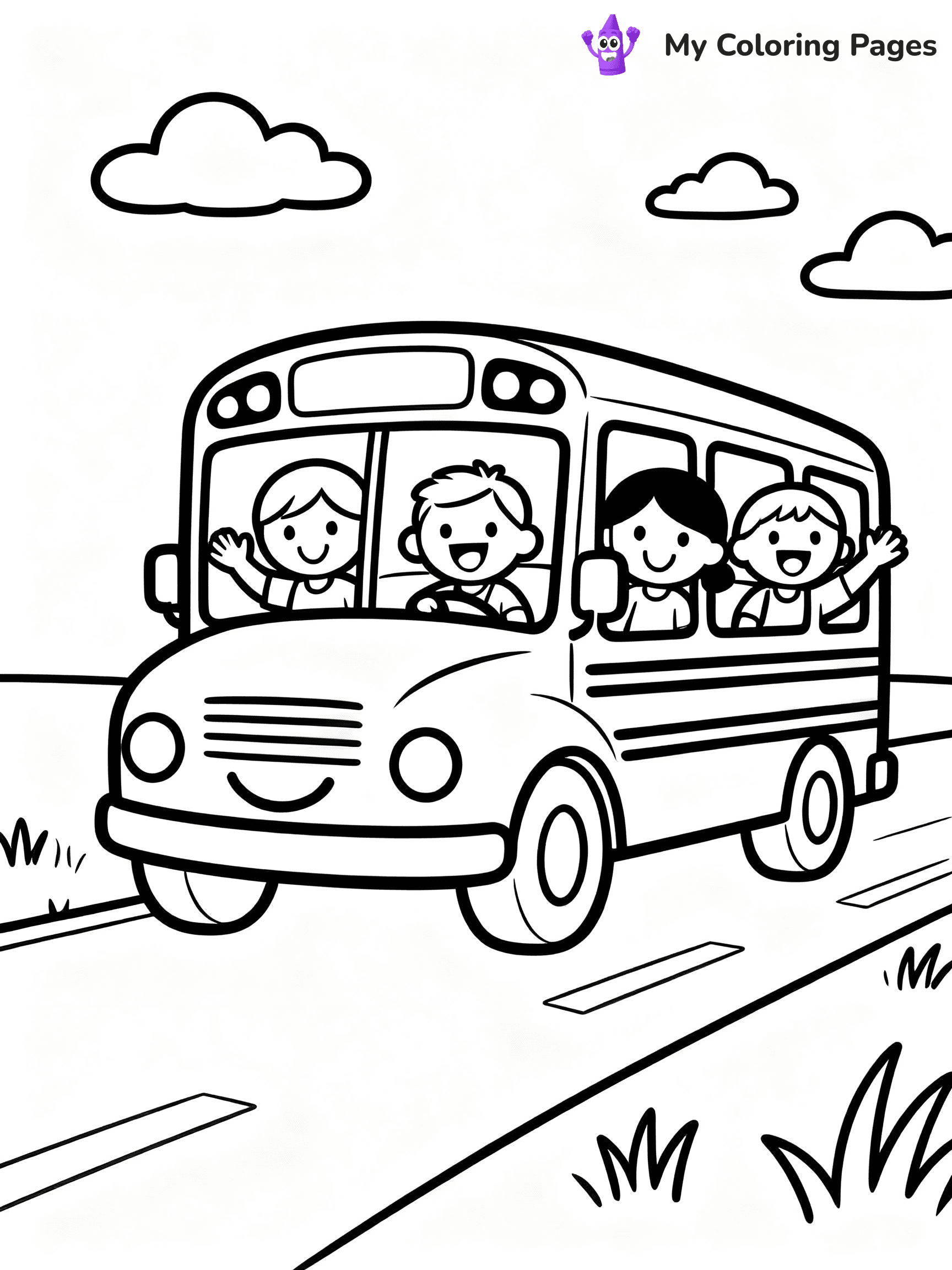 First Day Of School Coloring Pages - 19