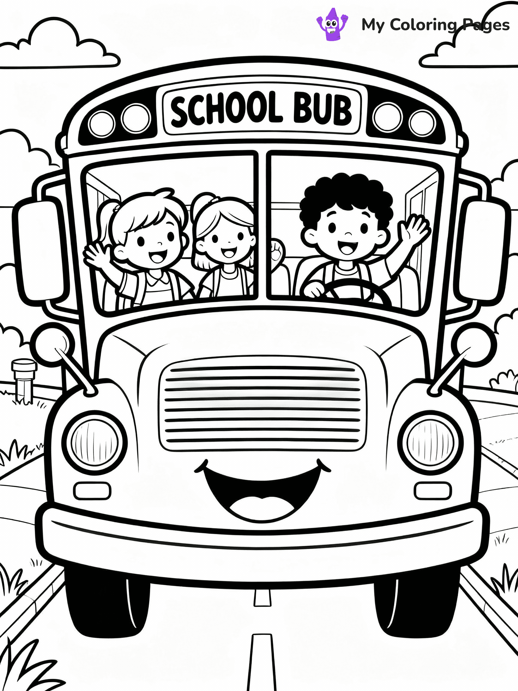 First Day Of School Coloring Pages - 17