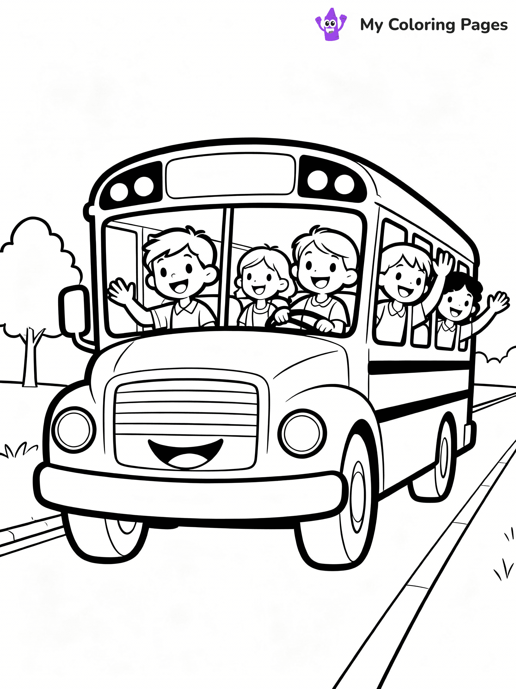 First Day Of School Coloring Pages - 13