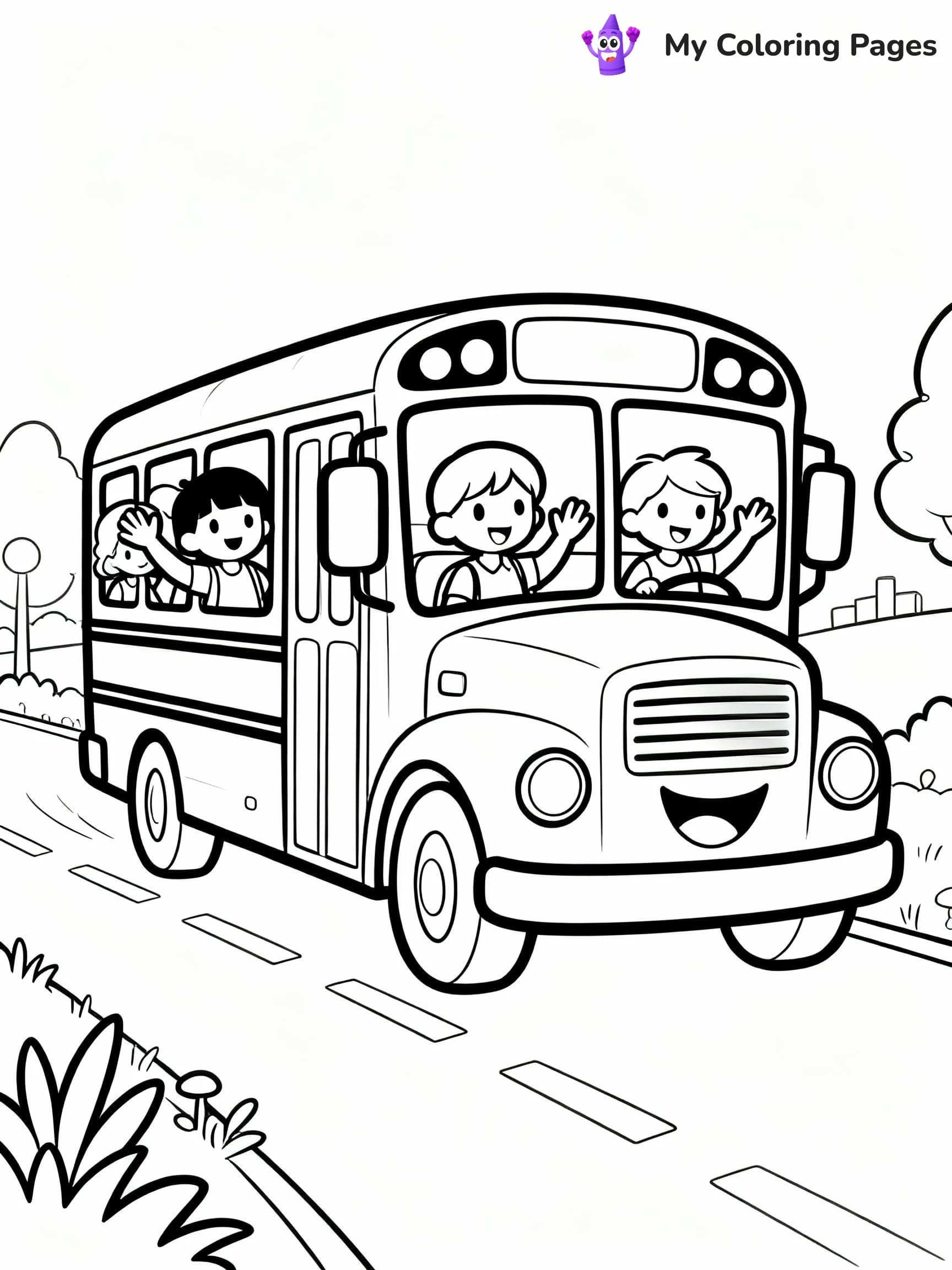 First Day Of School Coloring Pages - 12