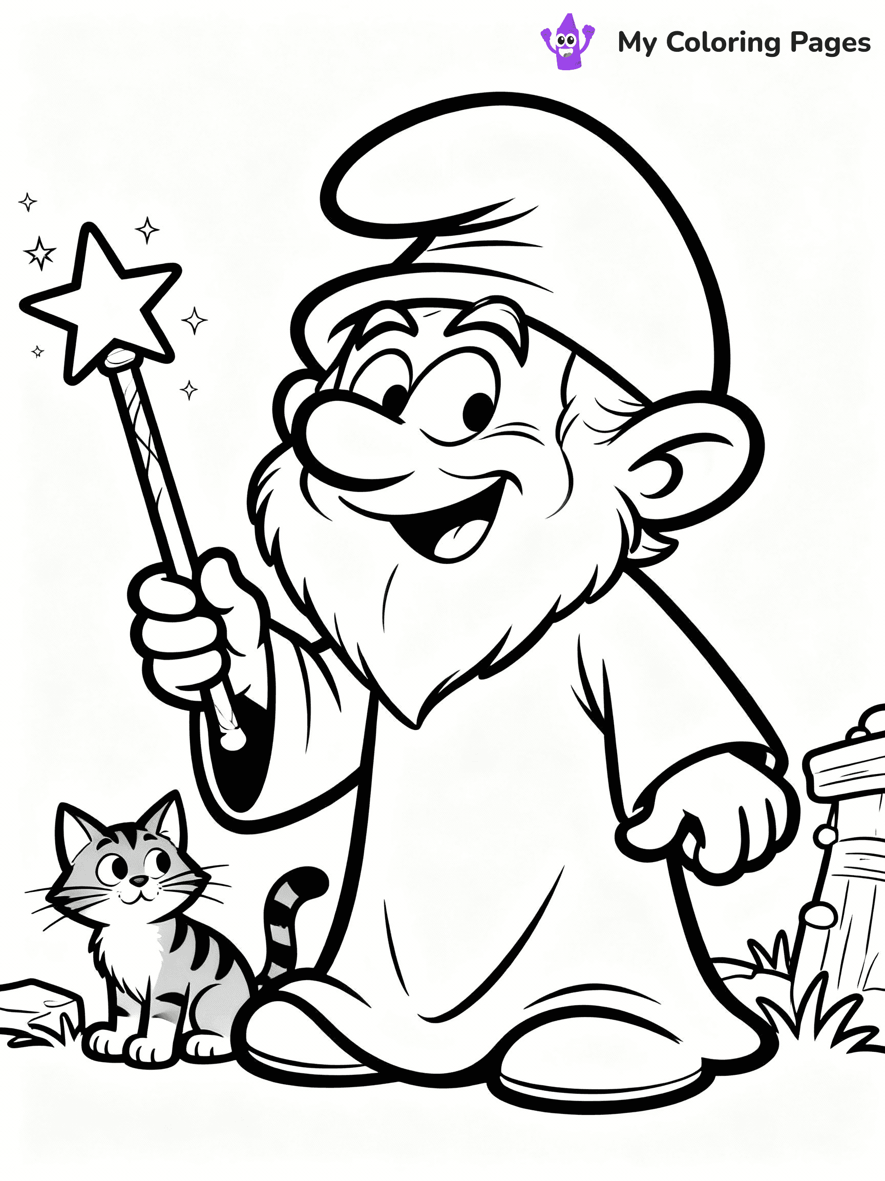 Smurfs Coloring Pages - 42