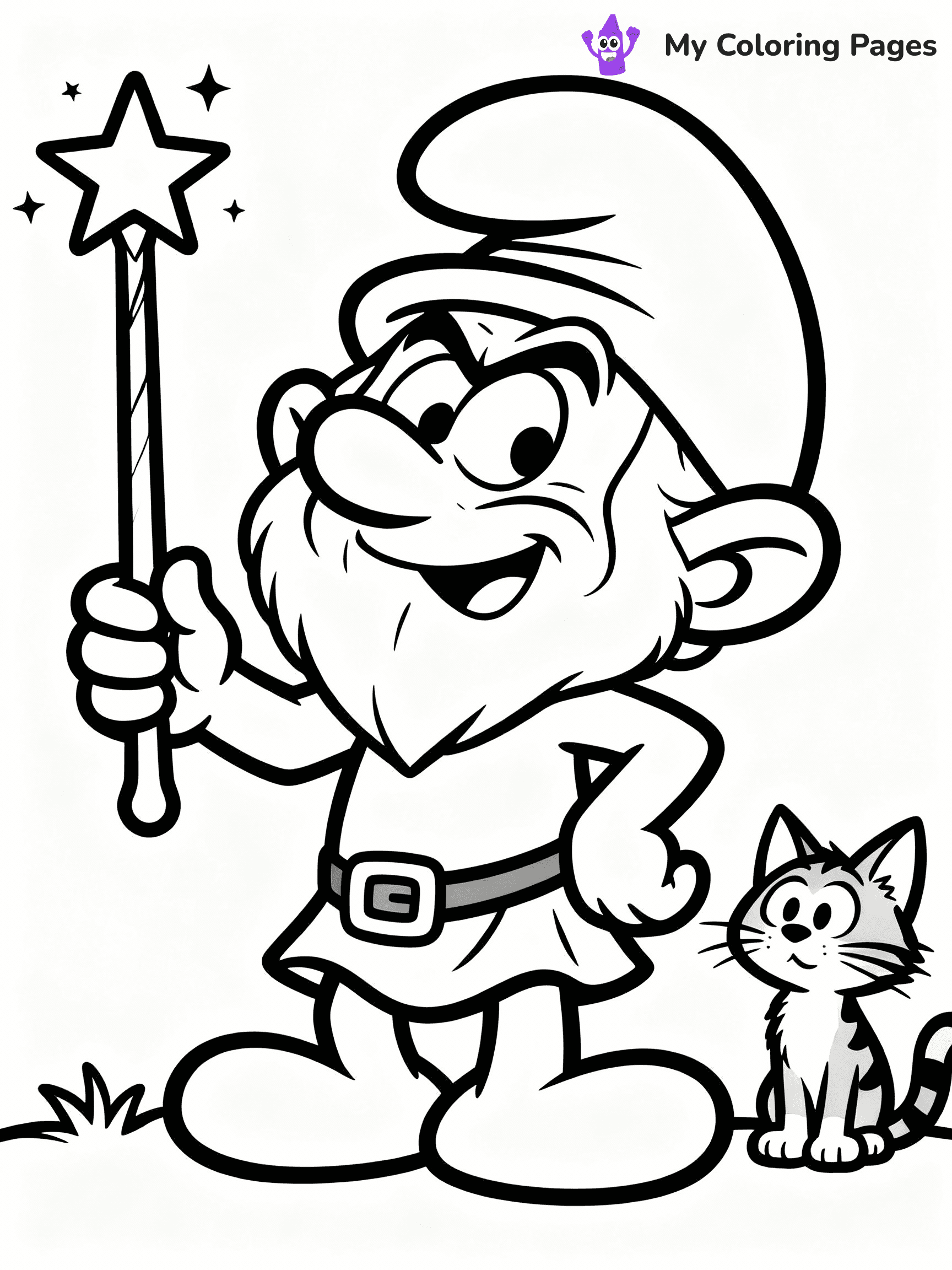 Smurfs Coloring Pages - 40