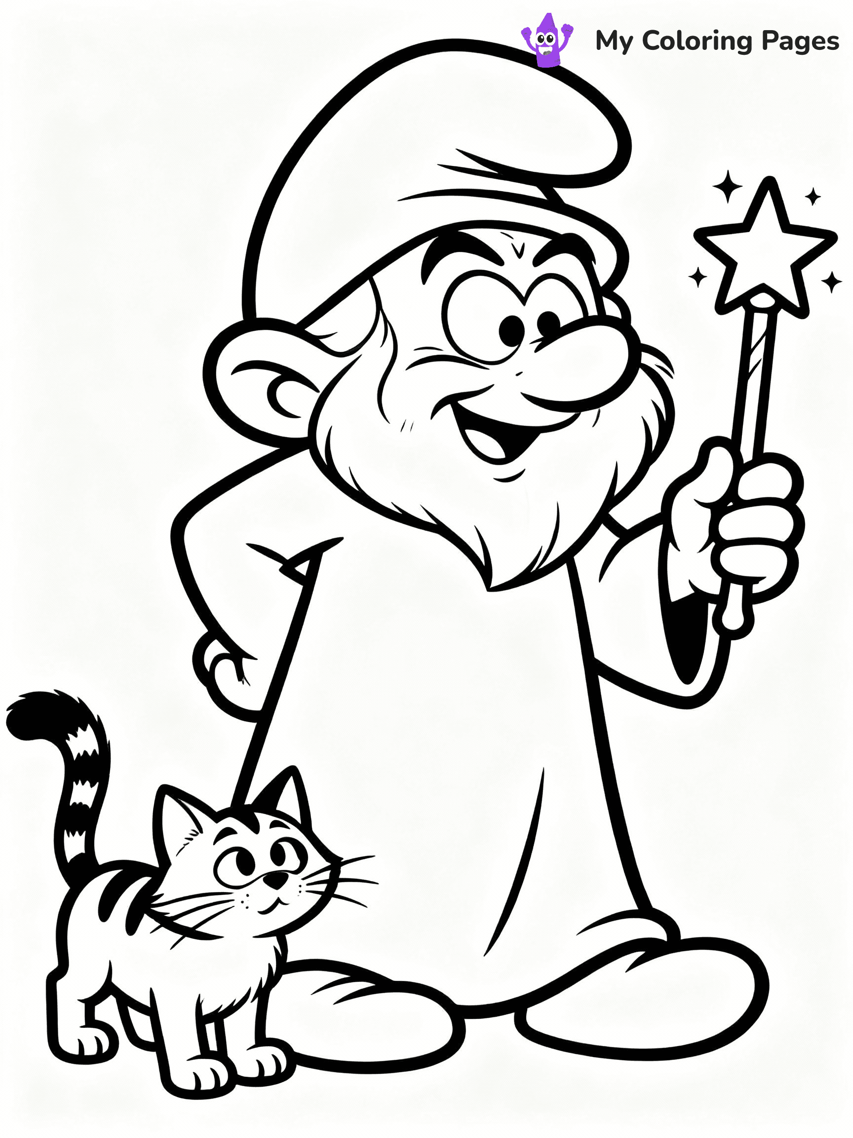Smurfs Coloring Pages - 36