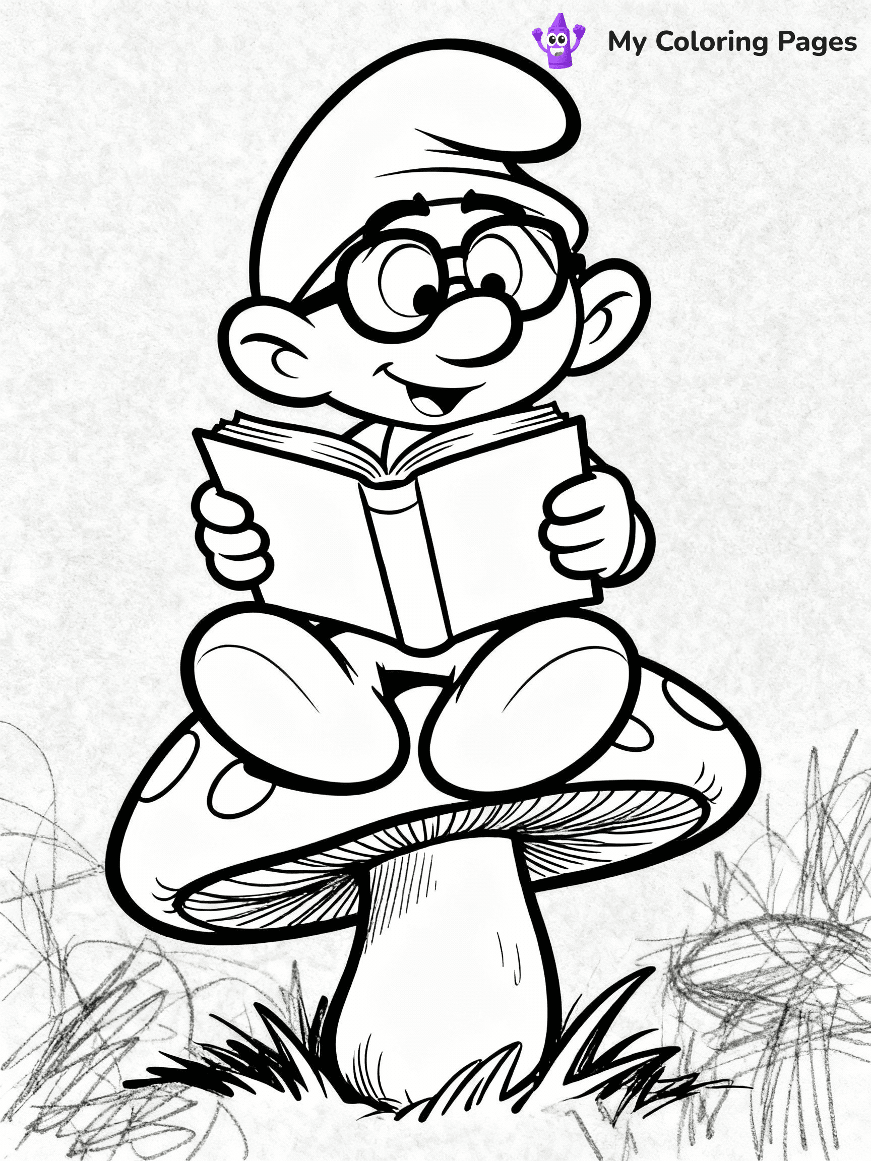 Smurfs Coloring Pages - 34