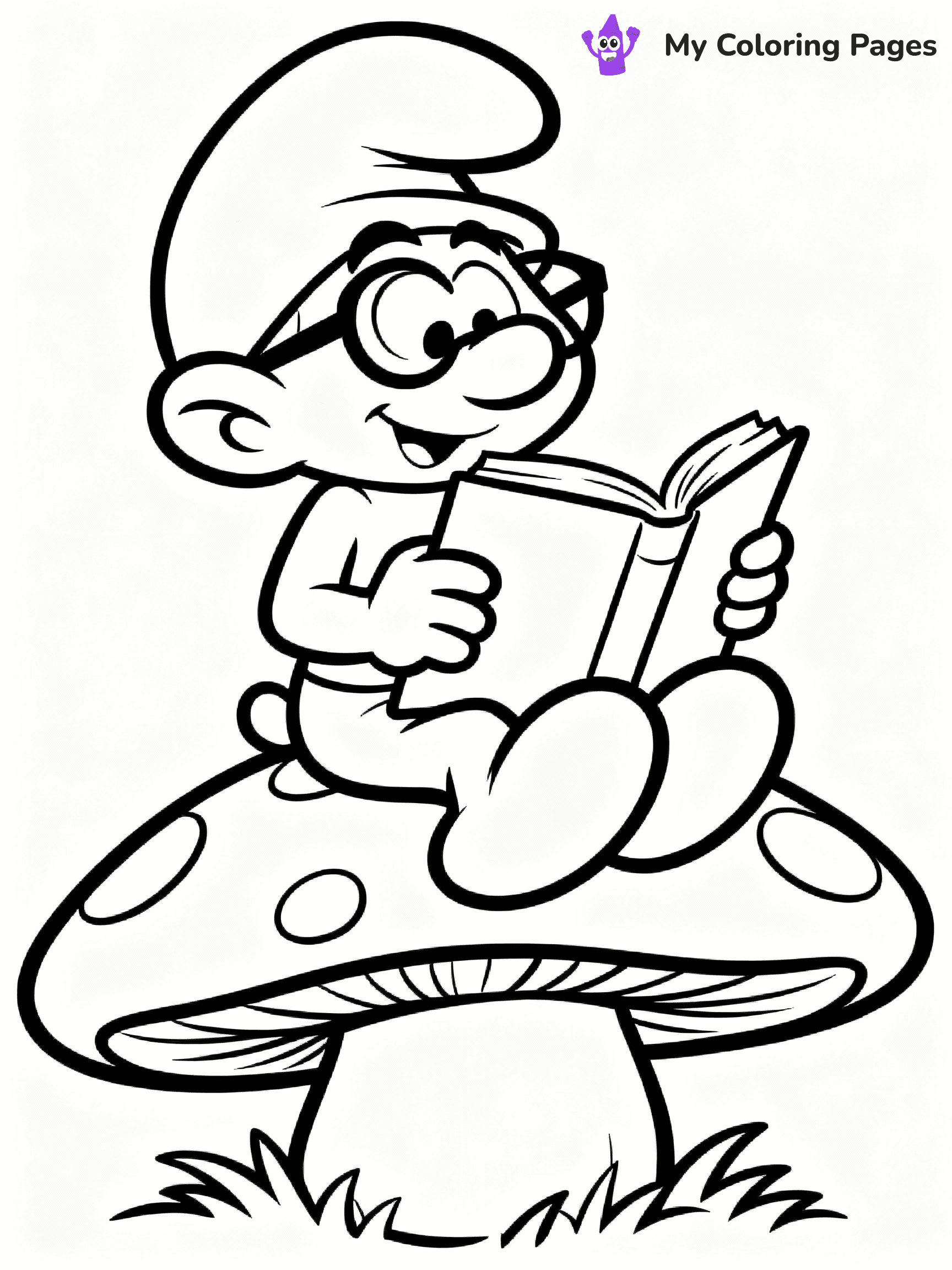 Smurfs Coloring Pages - 33
