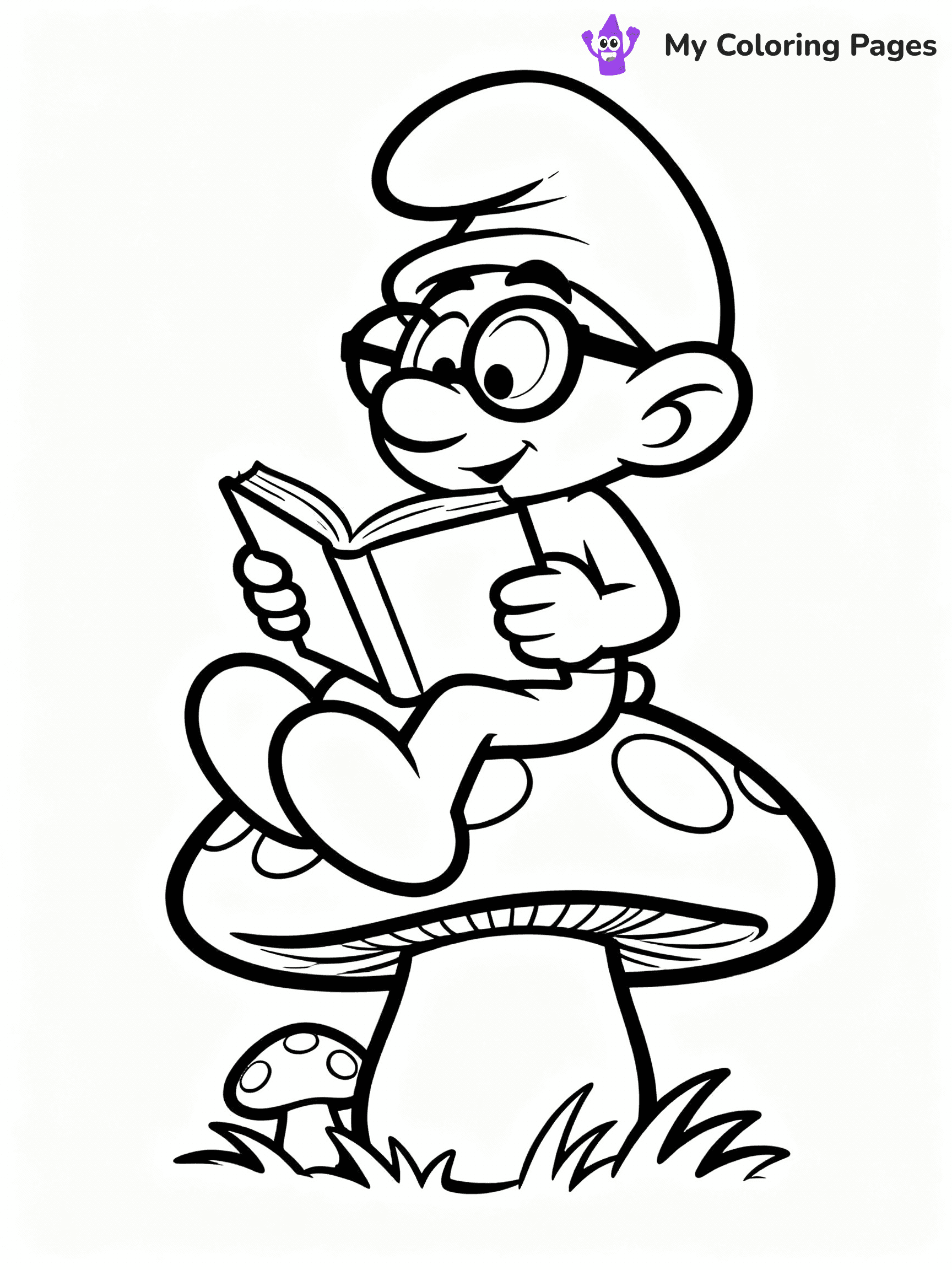 Smurfs Coloring Pages - 32