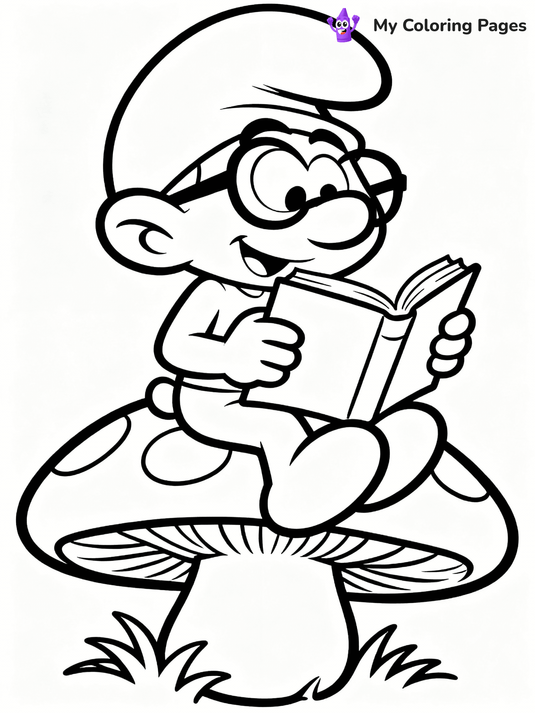 Smurfs Coloring Pages - 30
