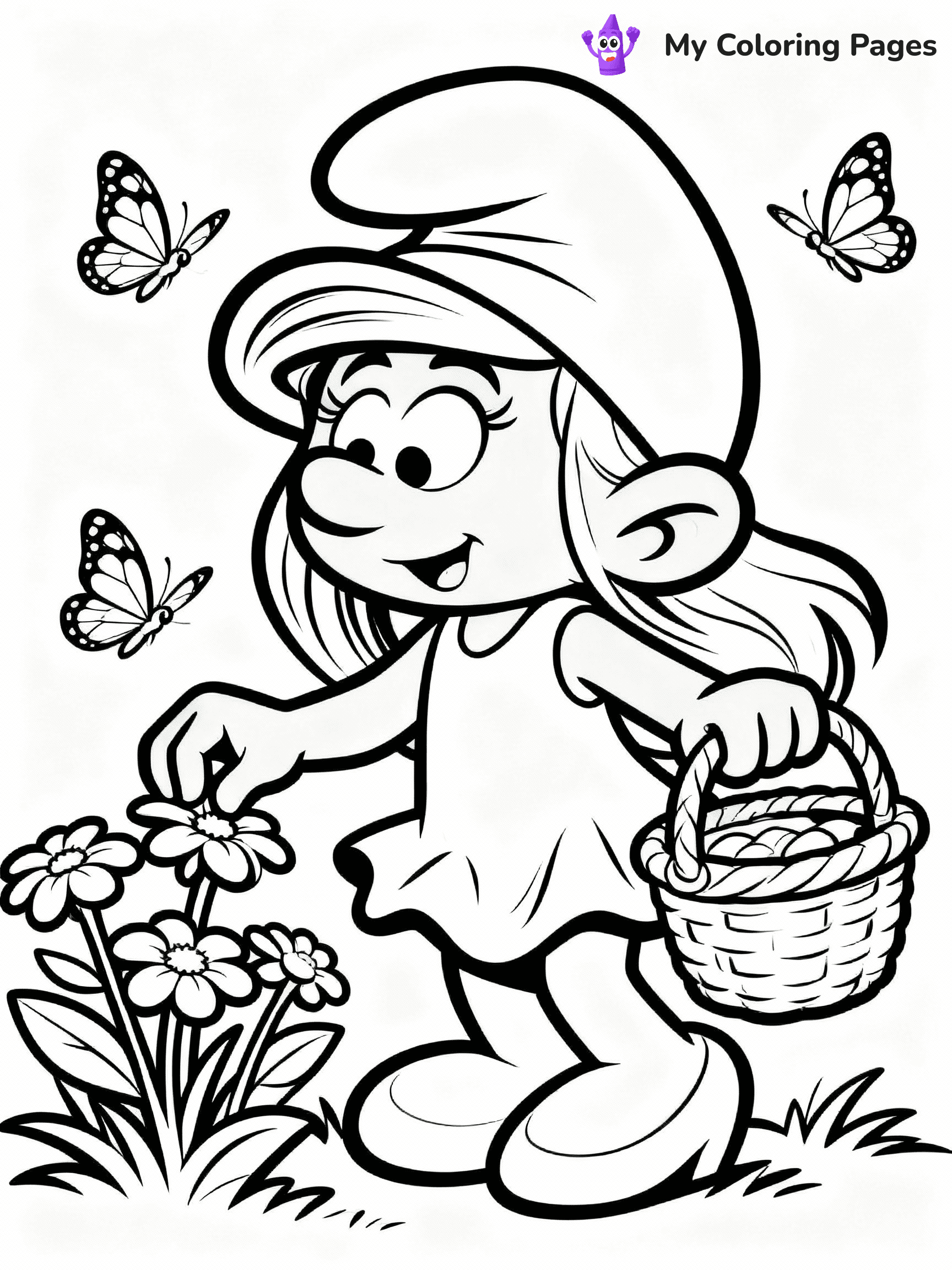 Smurfs Coloring Pages - 26