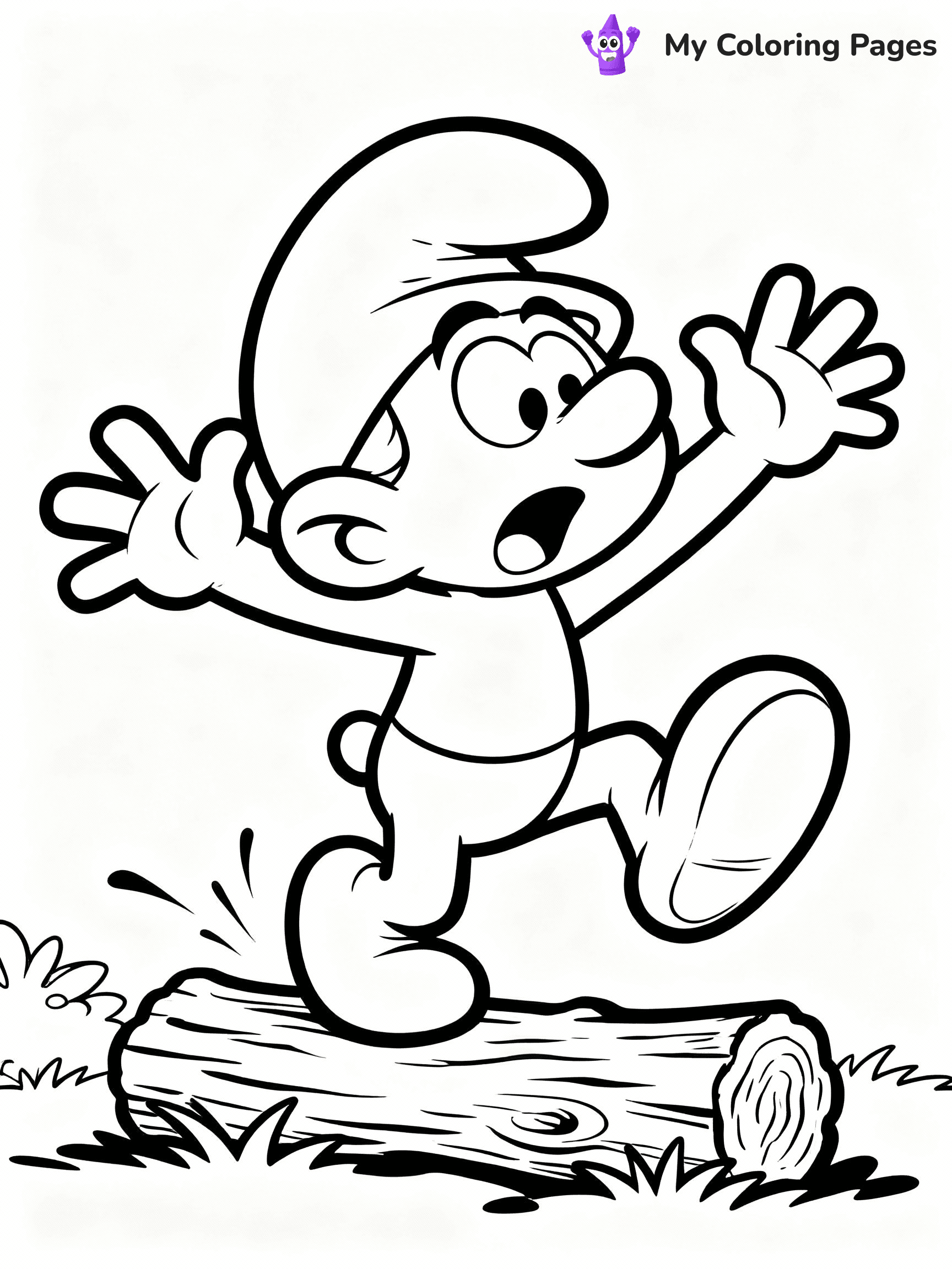 Smurfs Coloring Pages - 21