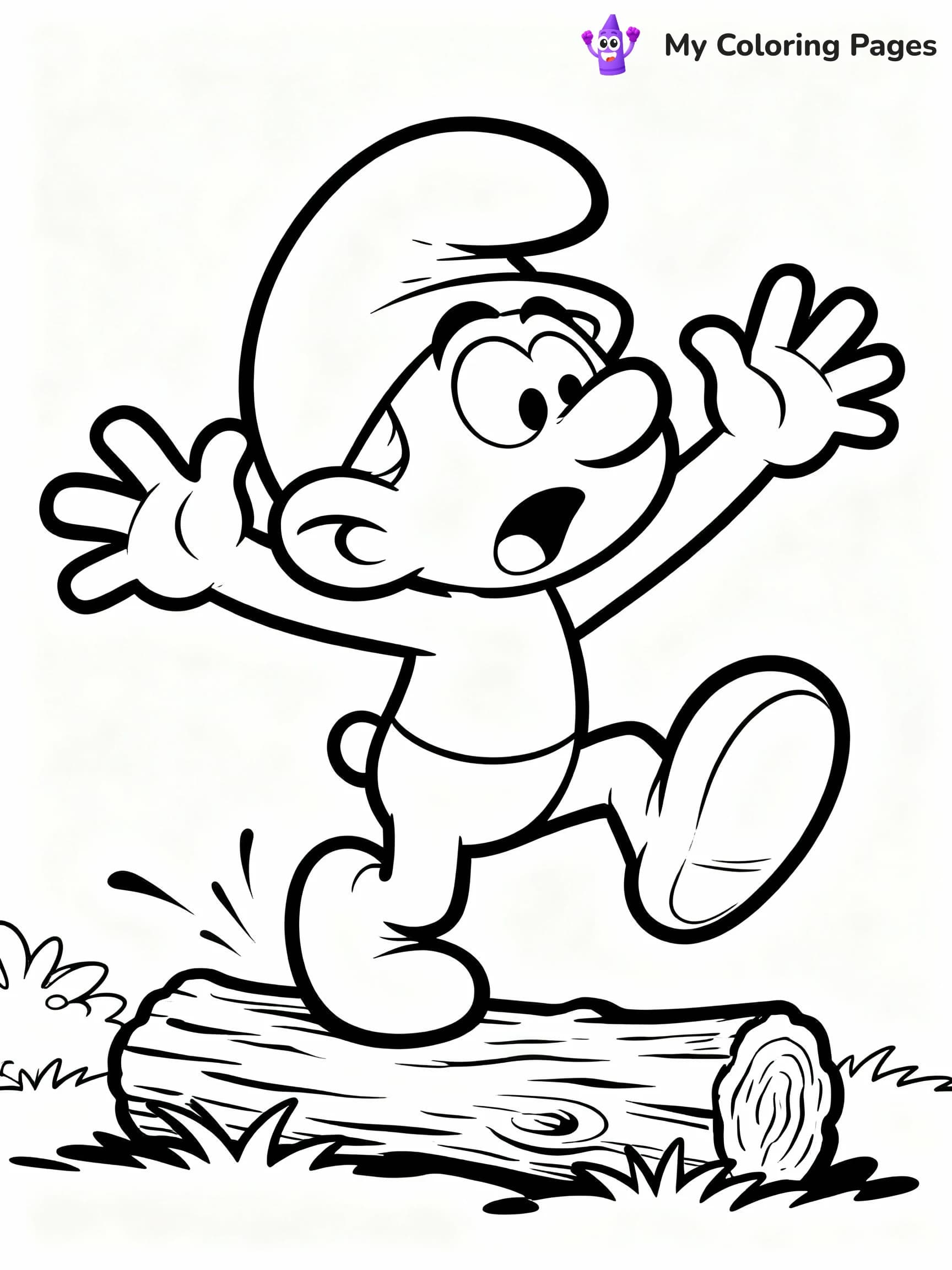 Smurfs Coloring Pages - 21