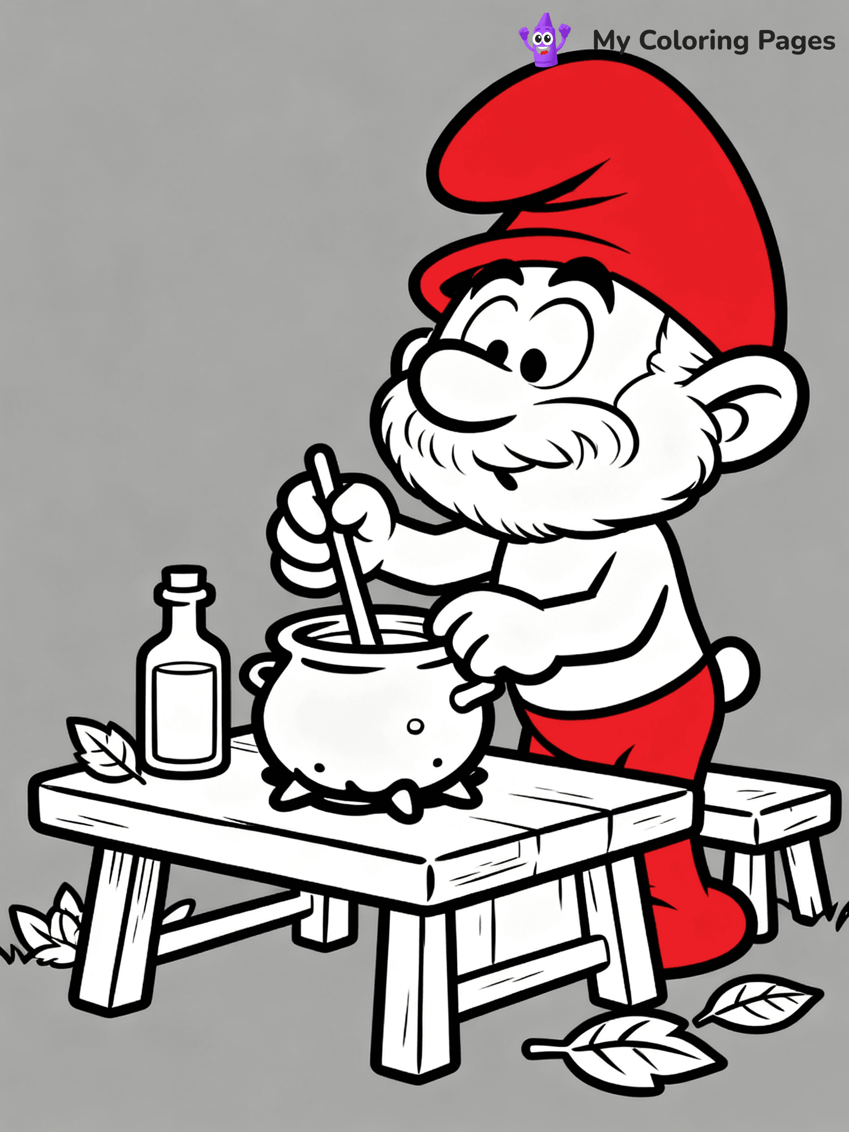 Smurfs Coloring Pages - 20
