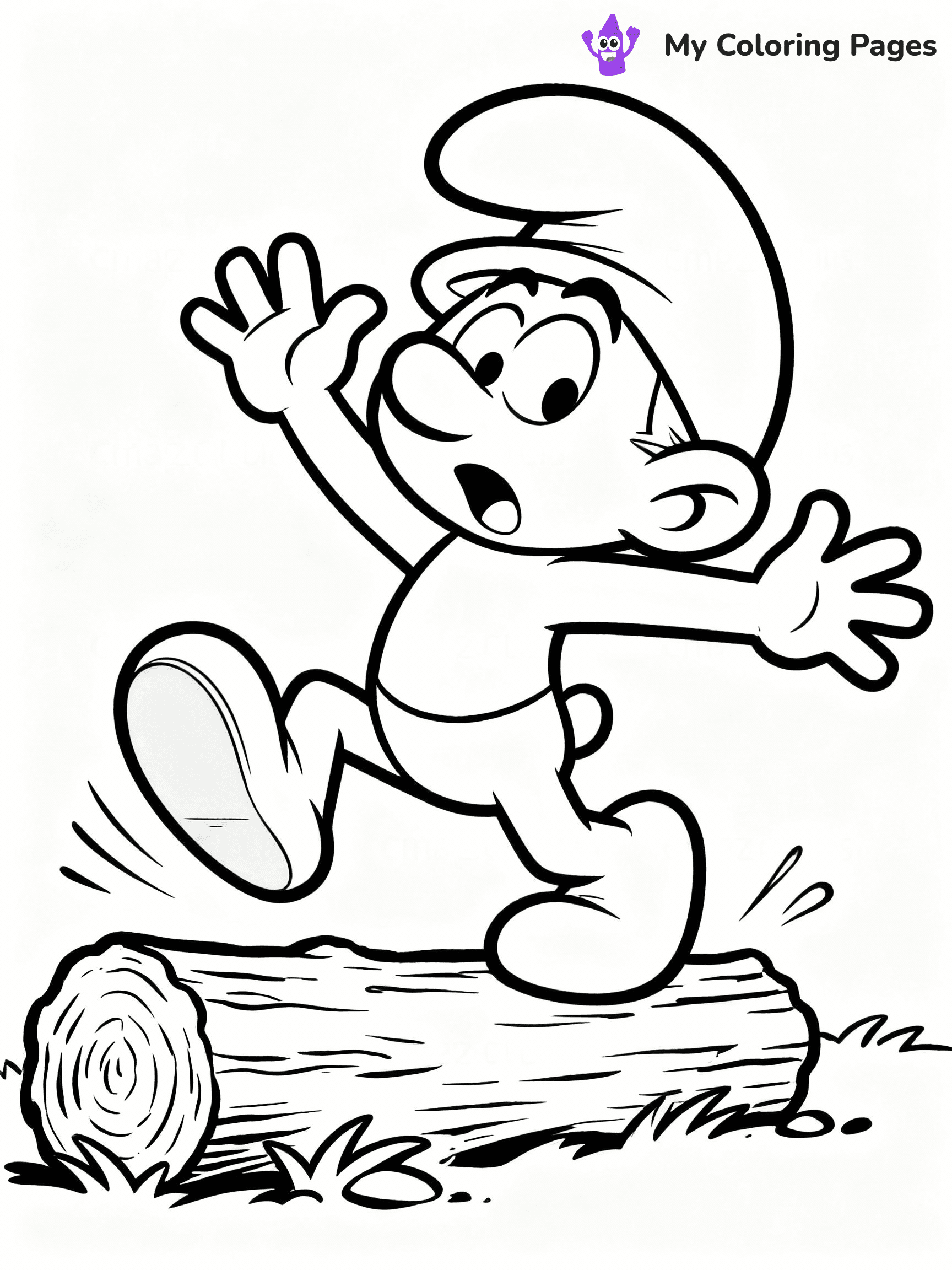 Smurfs Coloring Pages - 19