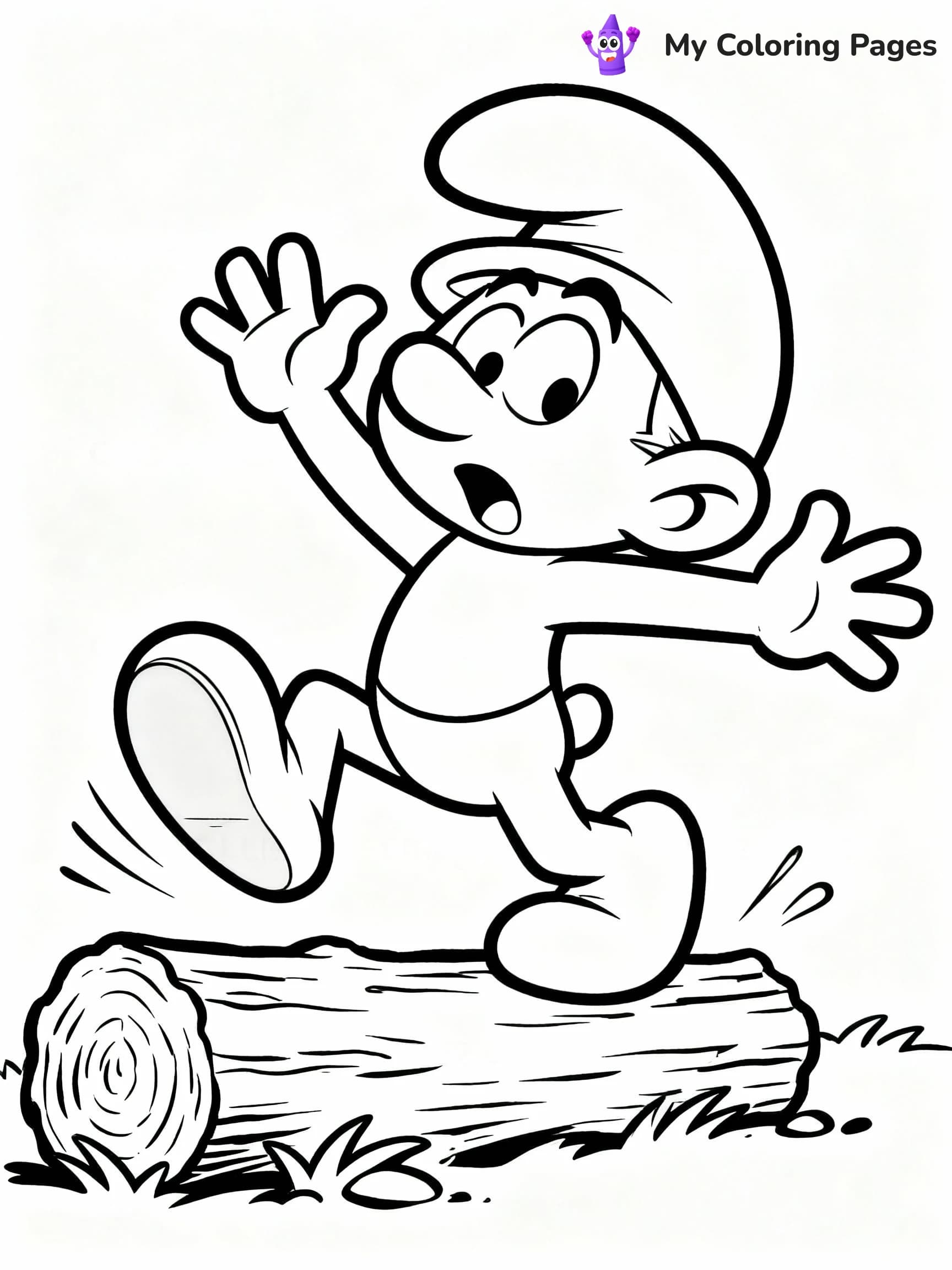 Smurfs Coloring Pages - 19