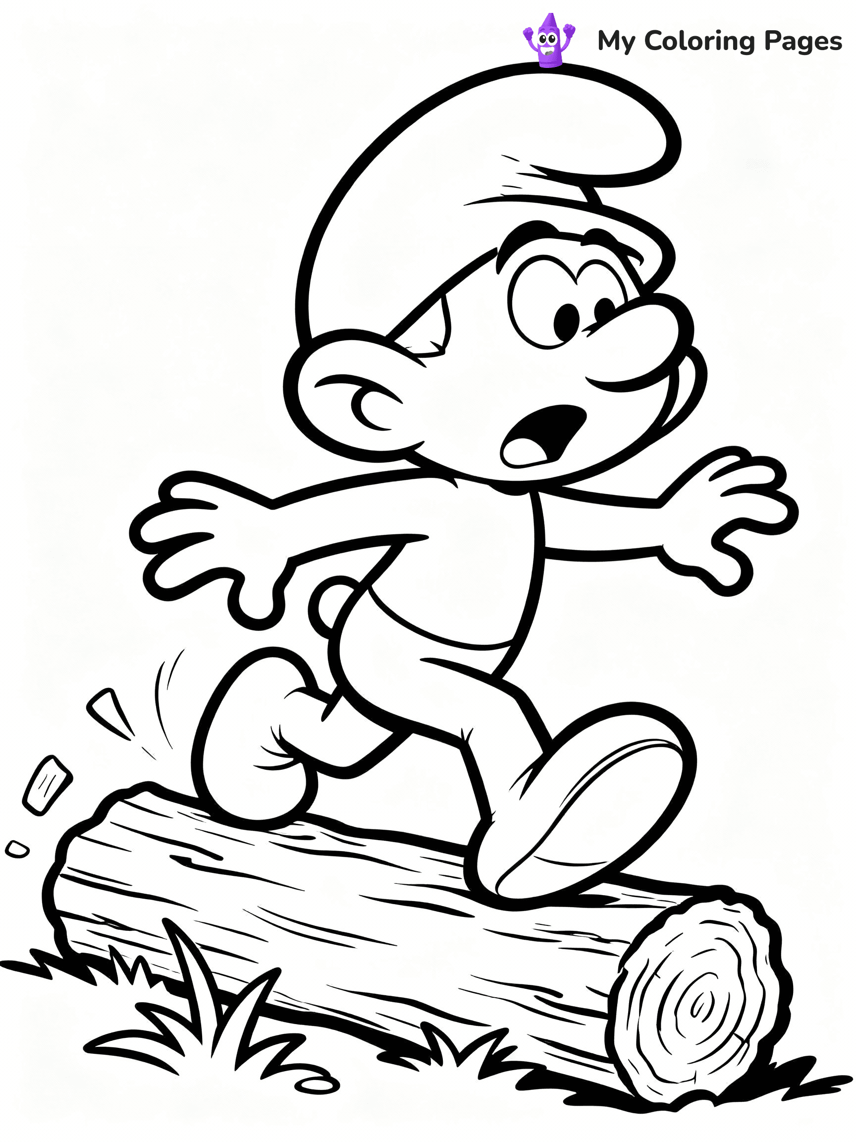 Smurfs Coloring Pages - 14