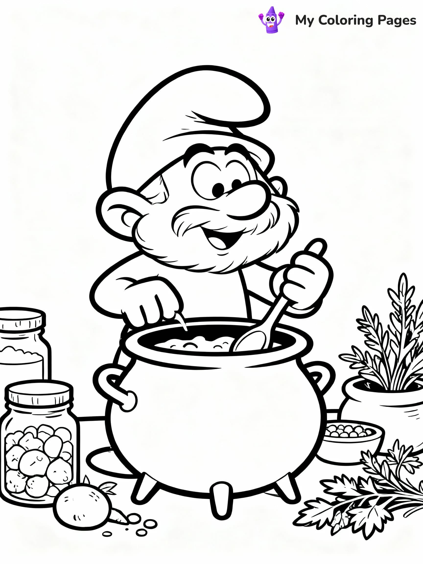 Smurfs Coloring Pages - 13
