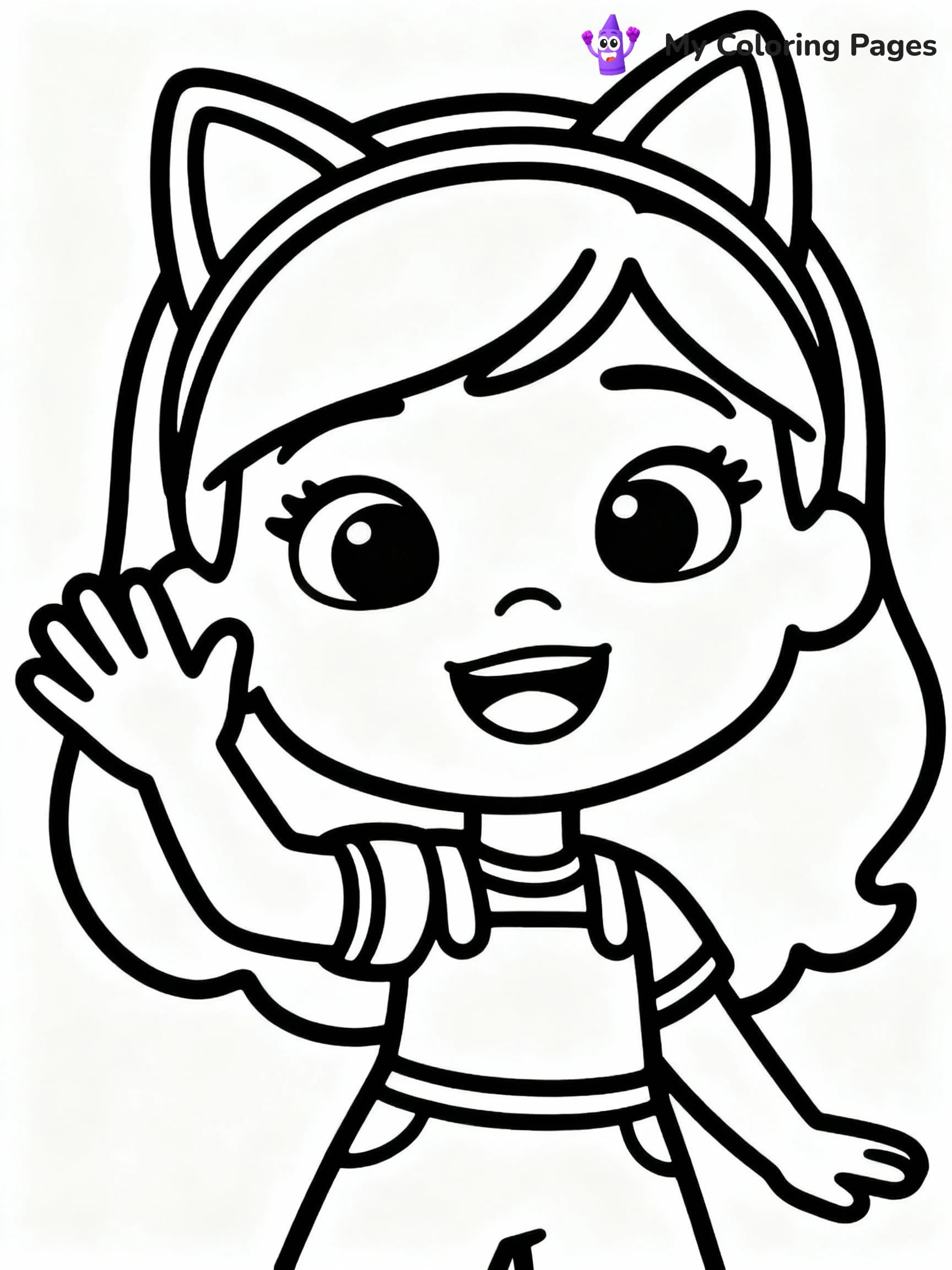 Gabby Dollhouse Coloring Pages - 22