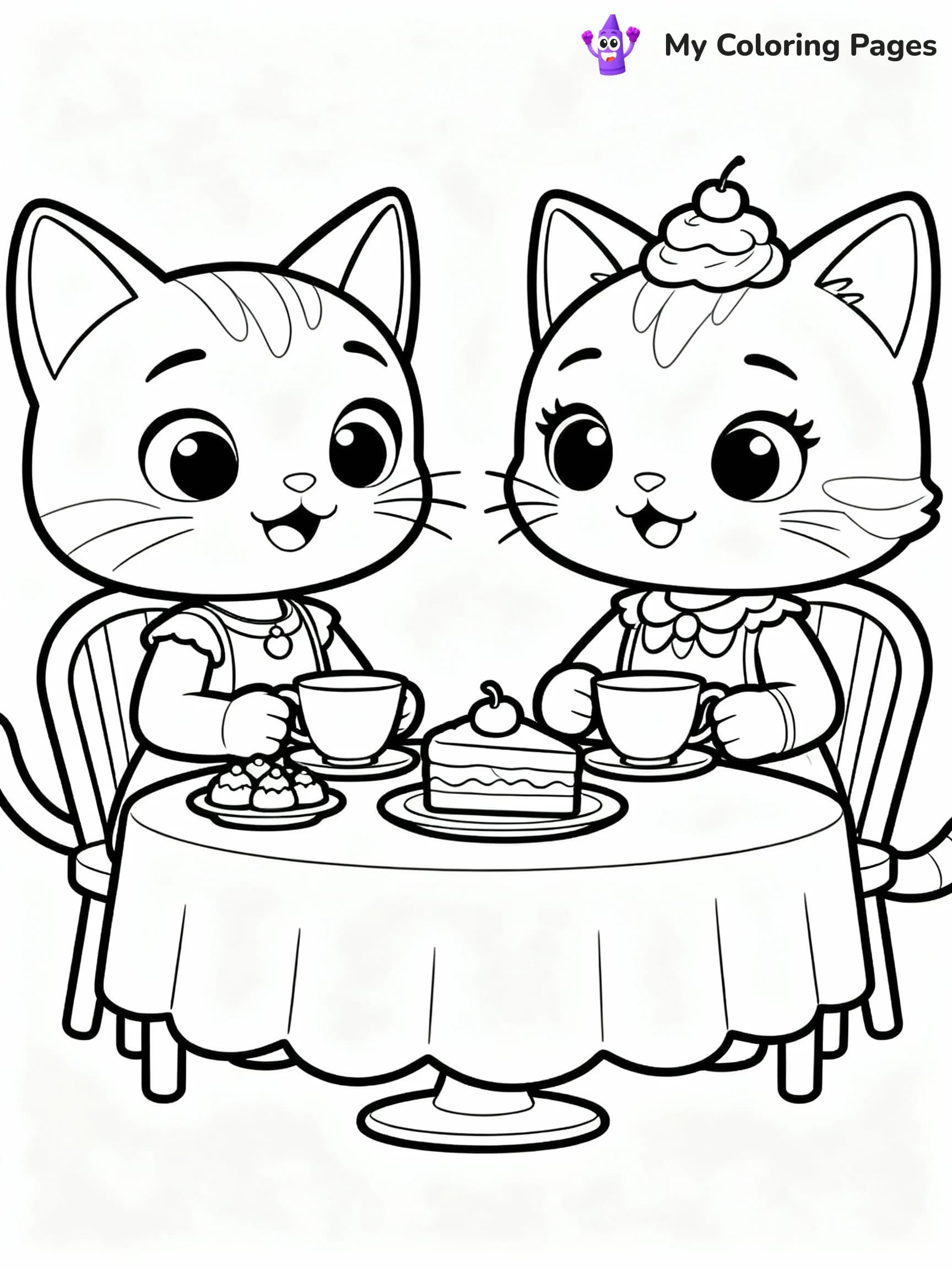 Gabby Dollhouse Coloring Pages - 11
