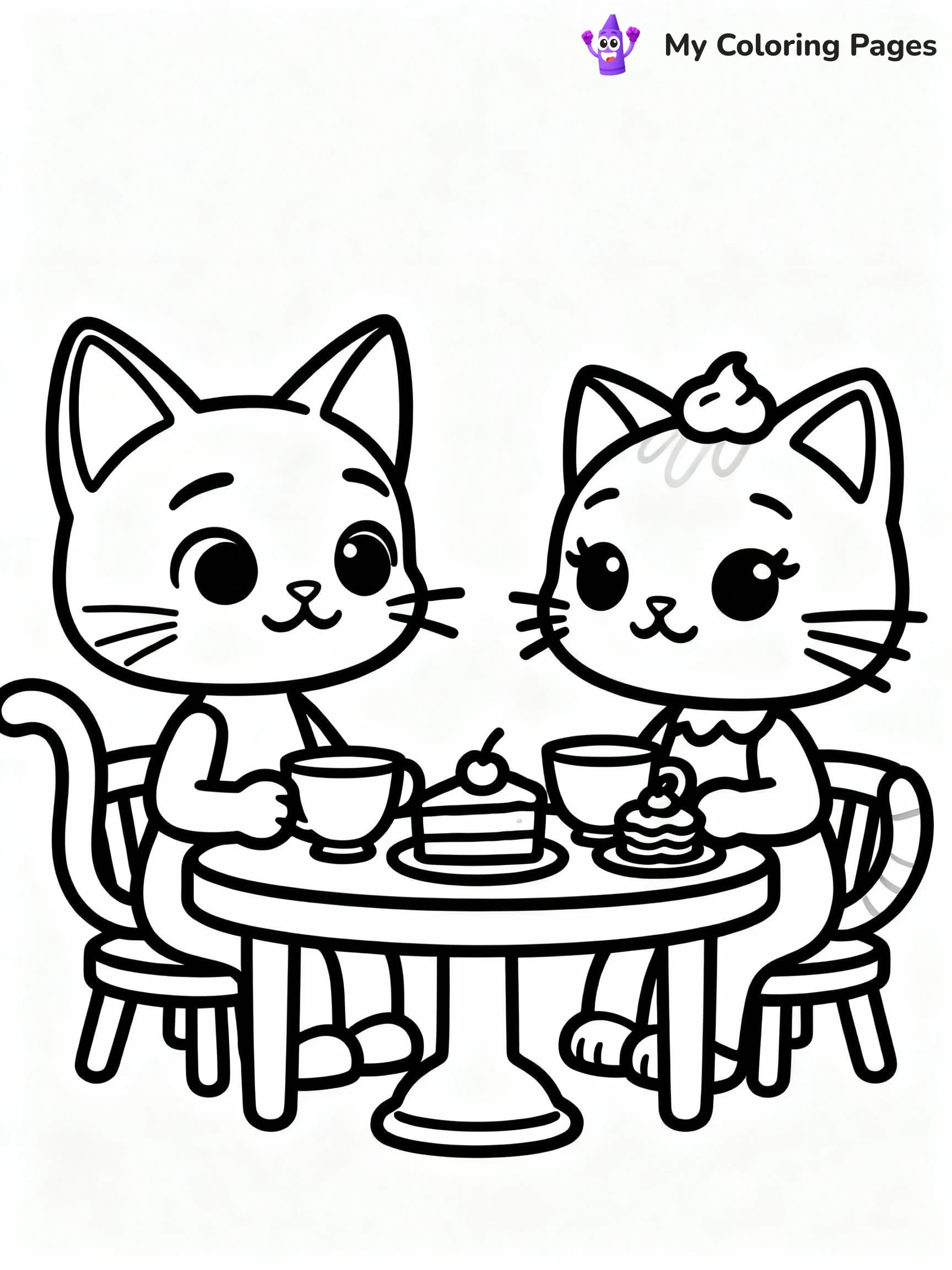 Gabby Dollhouse Coloring Pages - 9