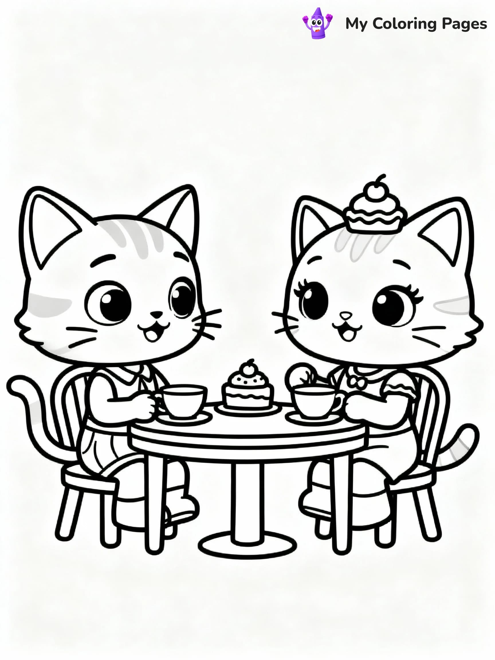 Gabby Dollhouse Coloring Pages - 6