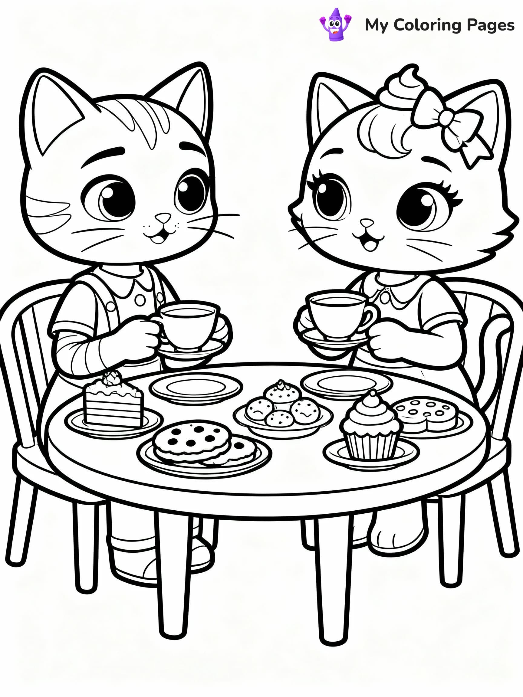 Gabby Dollhouse Coloring Pages - 5
