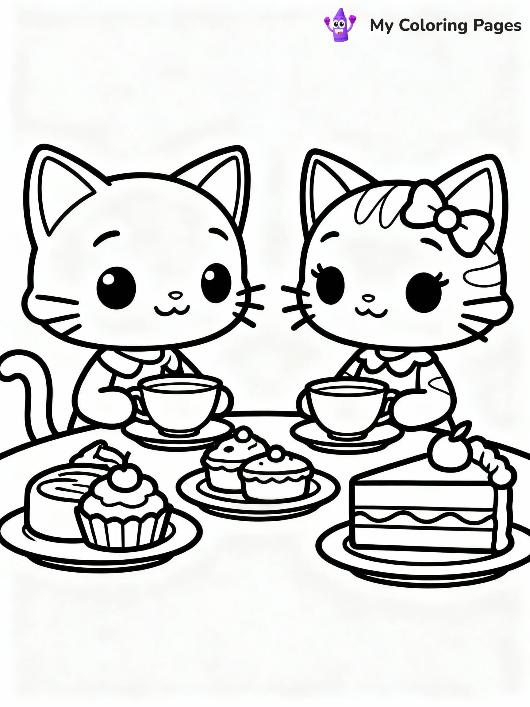Gabby Dollhouse Coloring Pages - 4