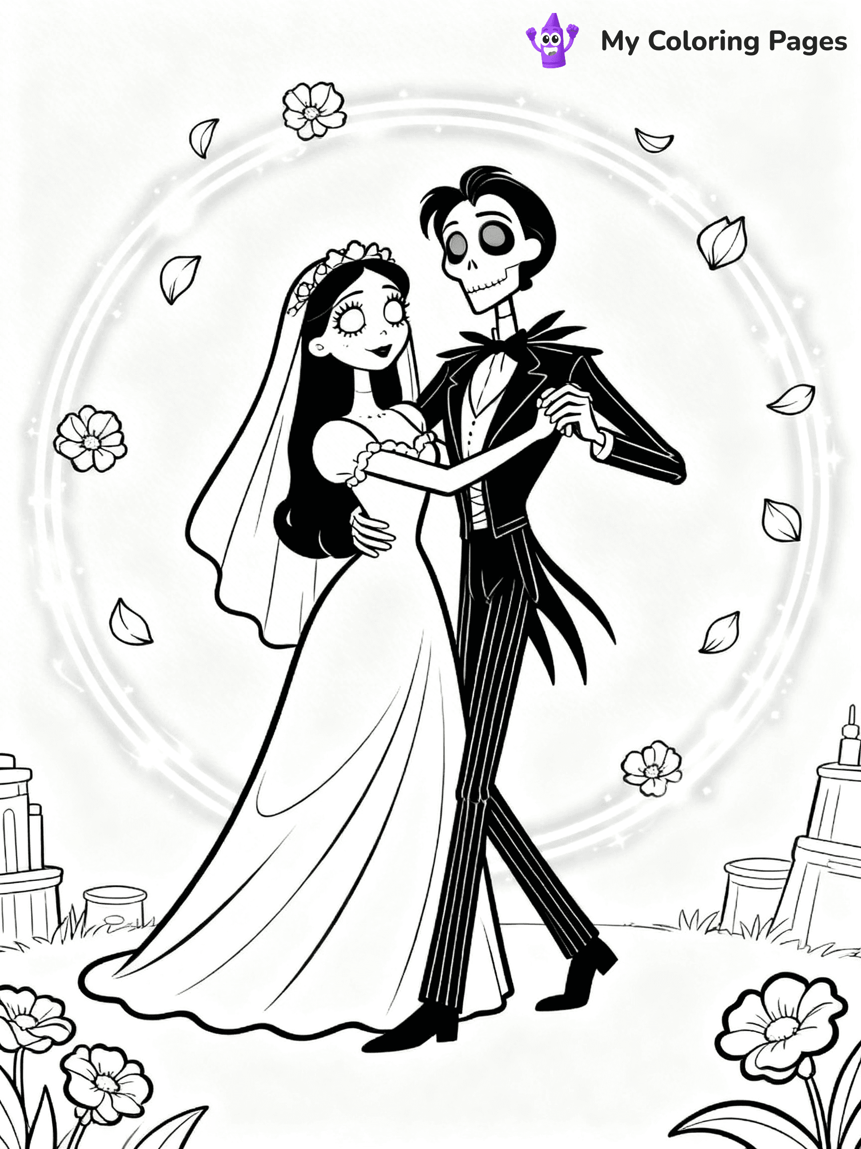 Corpse Bride Coloring Pages - 13