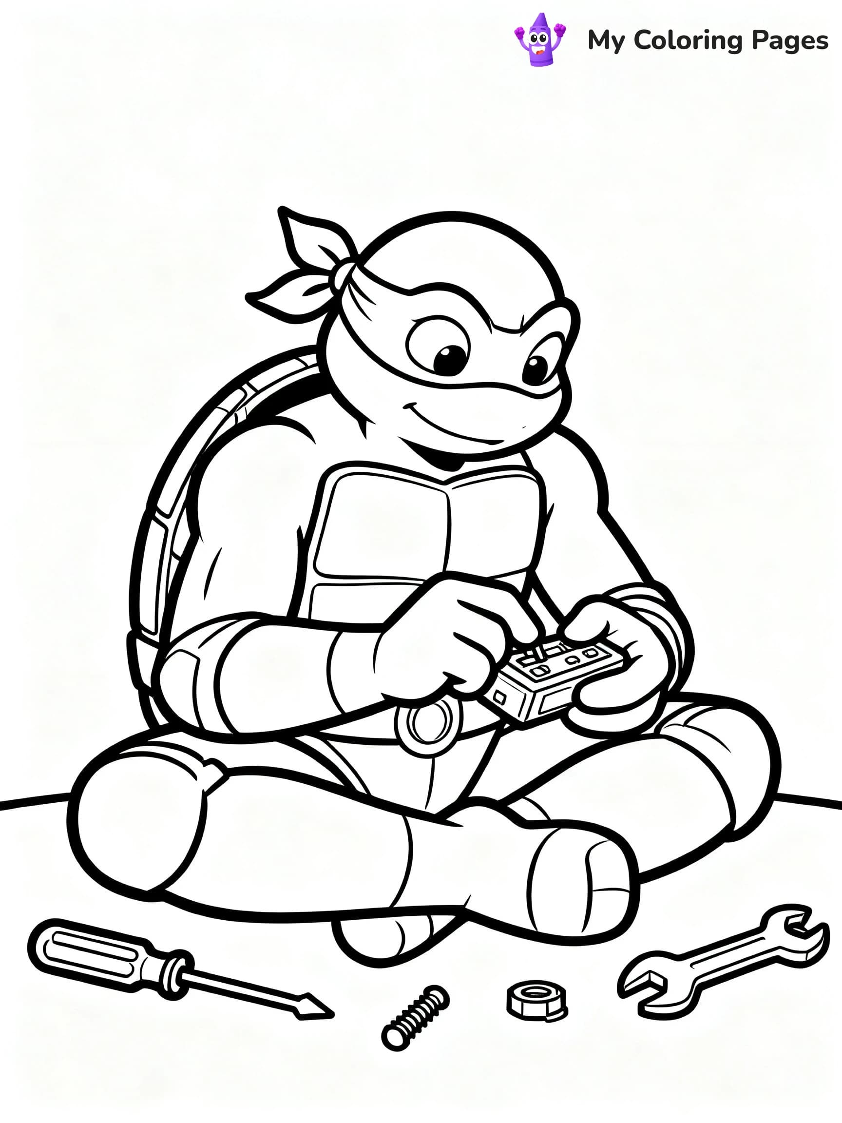 Leonardo TMNT Coloring Pages - 23