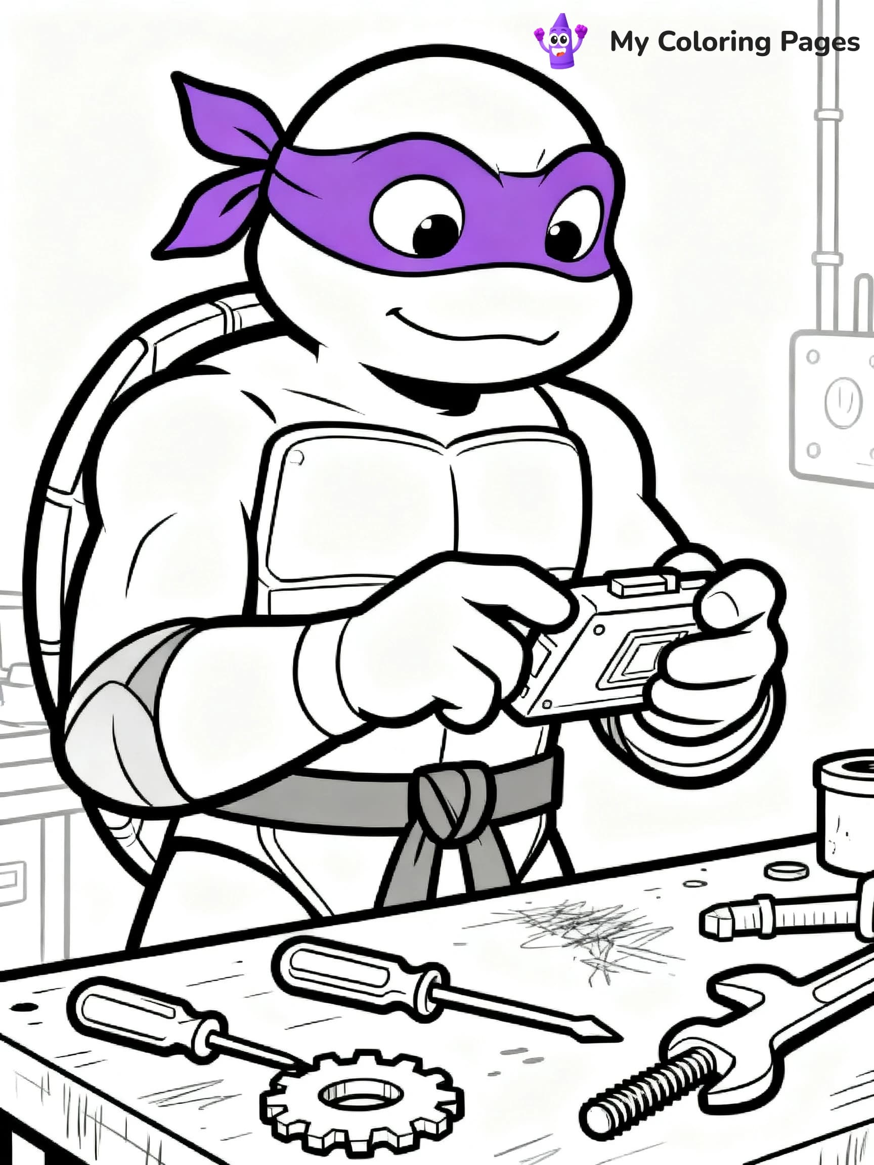 Leonardo TMNT Coloring Pages - 22