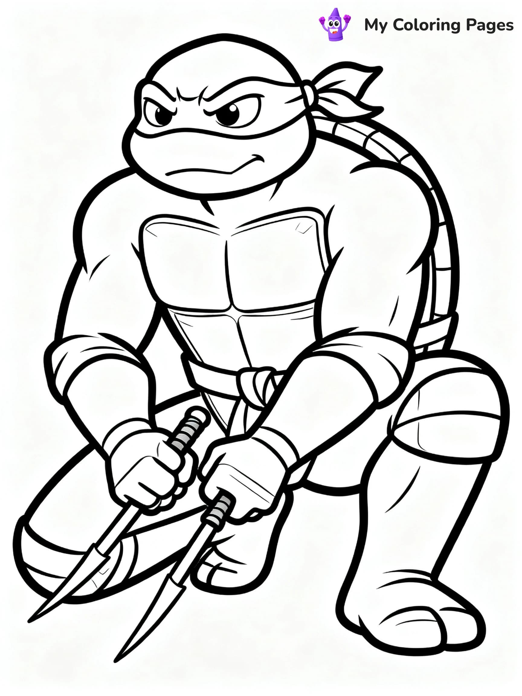 Leonardo TMNT Coloring Pages - 17