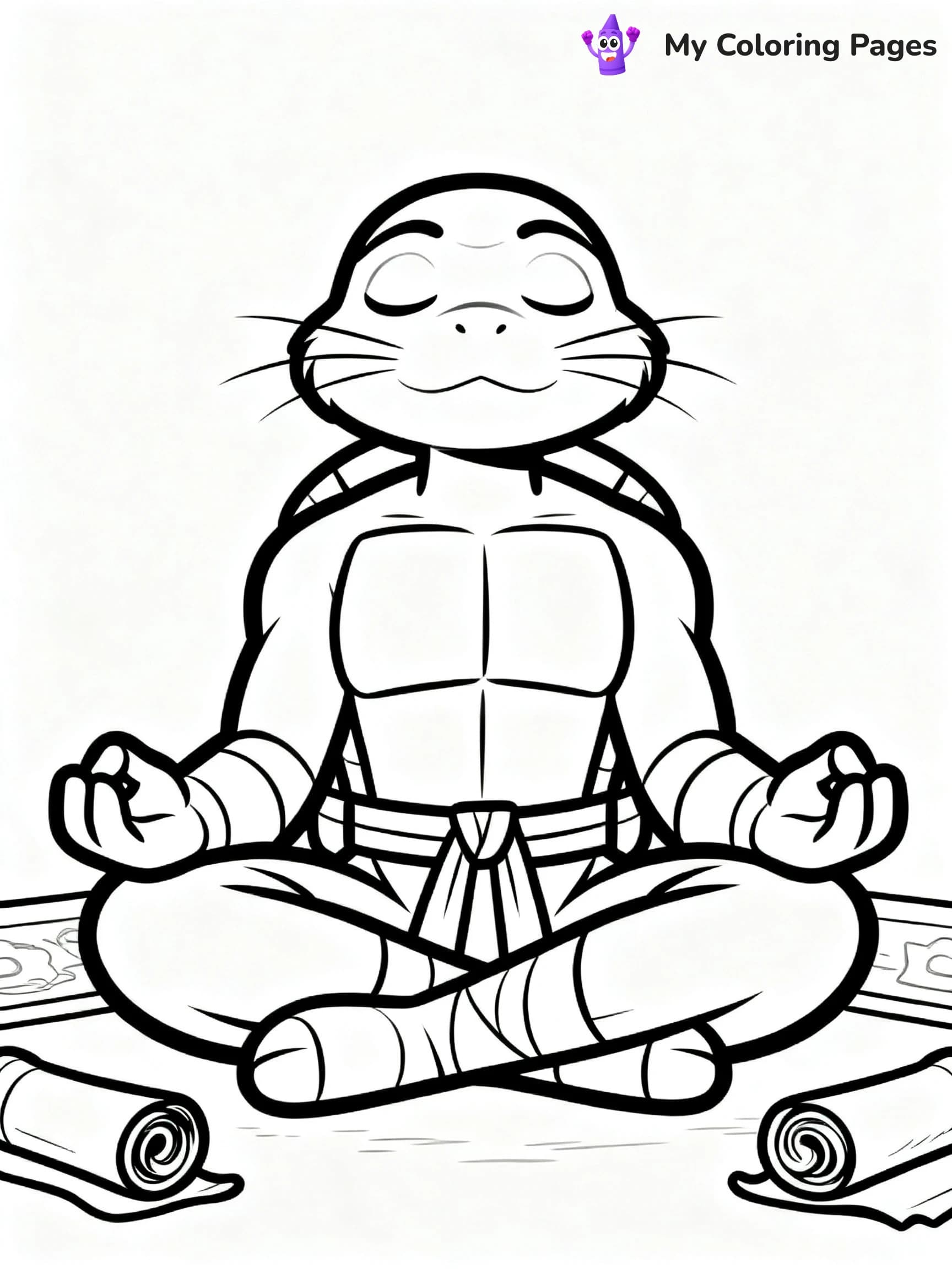 Leonardo TMNT Coloring Pages - 13