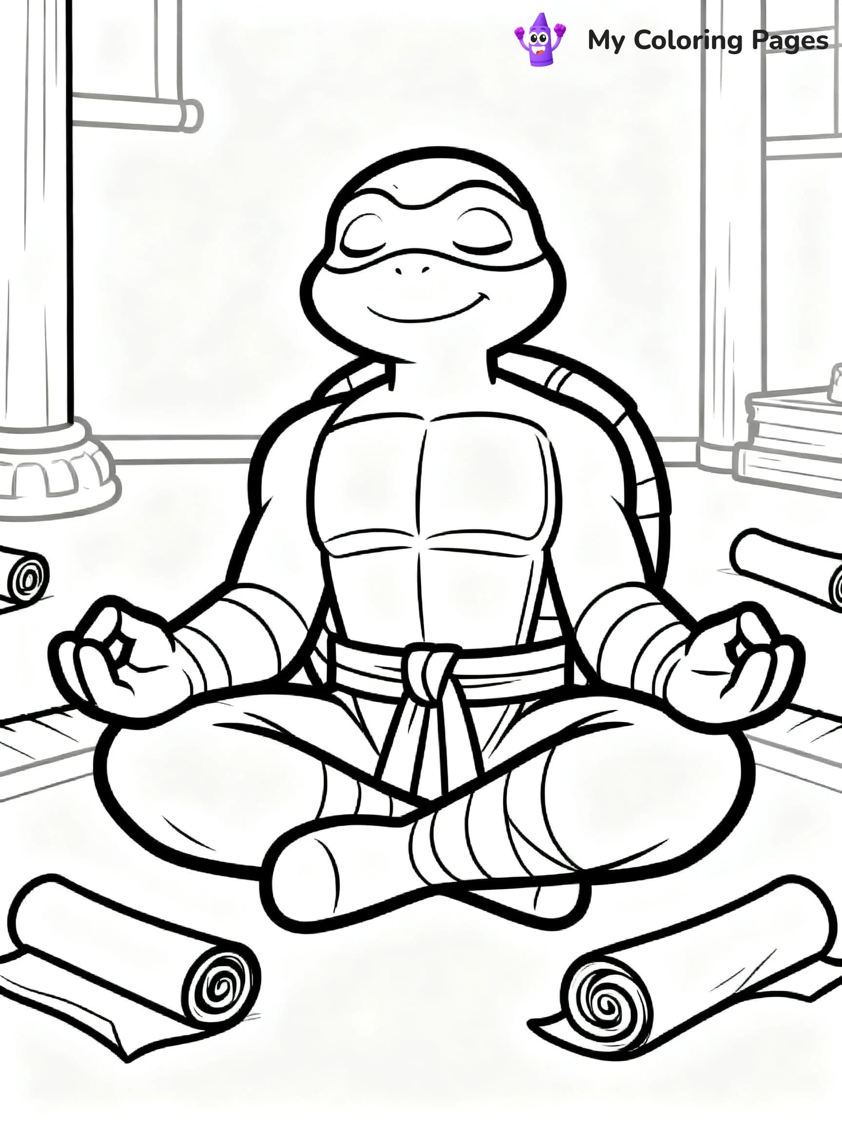 Leonardo TMNT Coloring Pages - 10