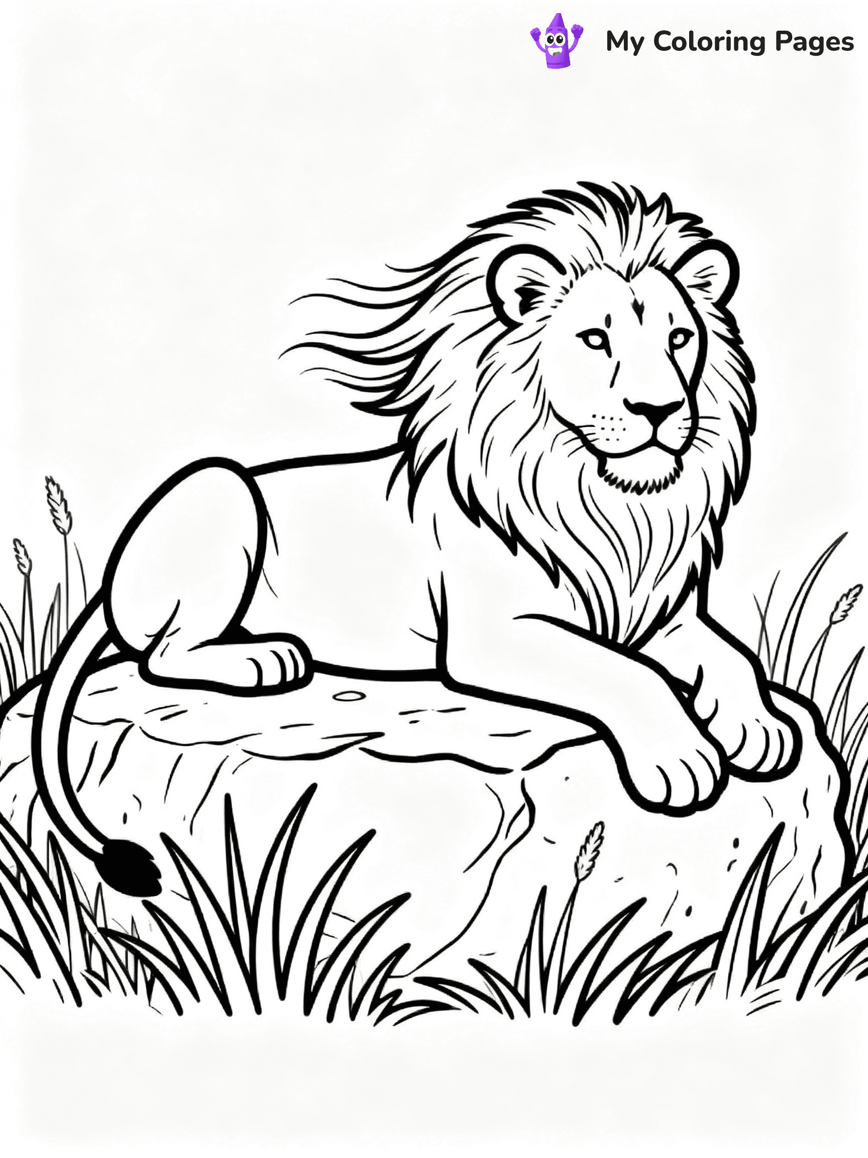 ⚠️ CRITICAL REQUIREMENT - ABSOLUTE BLACK AND WHITE ONLY ⚠️
This MUST be a BLACK AND WHITE line drawing ONLY. NO COLORS whatsoever.
- ONLY pure black lines (#000000) on pure white background (#FFFFFF)
- ABSOLUTELY NO colors, NO shading, NO gradients, NO grayscale
- If there are ANY colors in the output, the image is REJECTED
- This is a COLORING PAGE - meant to be COLORED IN by children
- The output must be UNCOLORED line art ready for coloring
⚠️ SUBJECT TO DRAW: Majestic female lion in realistic style, lounging on a rock, mane blowing in the wind, savanna grass around
(REMEMBER: Output must be BLACK AND WHITE line art only, NOT colored!)
# COLORING PAGE: BLACK OUTLINES ONLY - WHITE BACKGROUND MANDATORY
Create a **coloring book page** using EXACTLY two values: black lines, white space.
## NON-NEGOTIABLE BINARY RULES
- **ONLY #000000 (black) and #FFFFFF (white)** - NO other values exist
- **EVERY PIXEL = BLACK OR WHITE** - no gray/shading/antialiasing
- **WHITE BACKGROUND MANDATORY** - entire canvas stays white
- **ALL SHAPES HOLLOW** - everything is empty outlines waiting to be colored
- **FORBIDDEN:** fills, shading, gradients, patterns, textures, colors
- **NO SOLID REGIONS** - if it's not a thin line, it's wrong
## Universal Line Standards
- Black outlines ONLY - thin, uniform weight
- Every shape completely empty inside
- Closed contours suitable for coloring
- Simple flat illustration - zero depth/3D/realism
- **Style:** Whimsical Doodle Art Alley - rounded, friendly outlines (unless specified)
## Everything = Outline Only
- Characters/animals: hollow shapes
- Objects/clothing: empty contours
- Backgrounds/scenery: line work only
- Natural elements: outlined forms
- Dark/night areas: don't exist (use outlined symbols)
- Textures/patterns: convert to simple lines
## The Test
Can a child color EVERY white space with crayons? If any area is pre-filled/shaded/gray or colored in, it FAILS. Every shape must be waiting to receive color.
**FINAL OUTPUT**: Binary coloring page. Black lines define shapes. White spaces ready for coloring. Nothing else exists. No exceptions. Print-ready.
⚠️ FINAL REMINDER: Draw the subject "Majestic female lion in realistic style, lounging on a rock, mane blowing in the wind, savanna grass around" as BLACK AND WHITE line art. Zero colors in output.