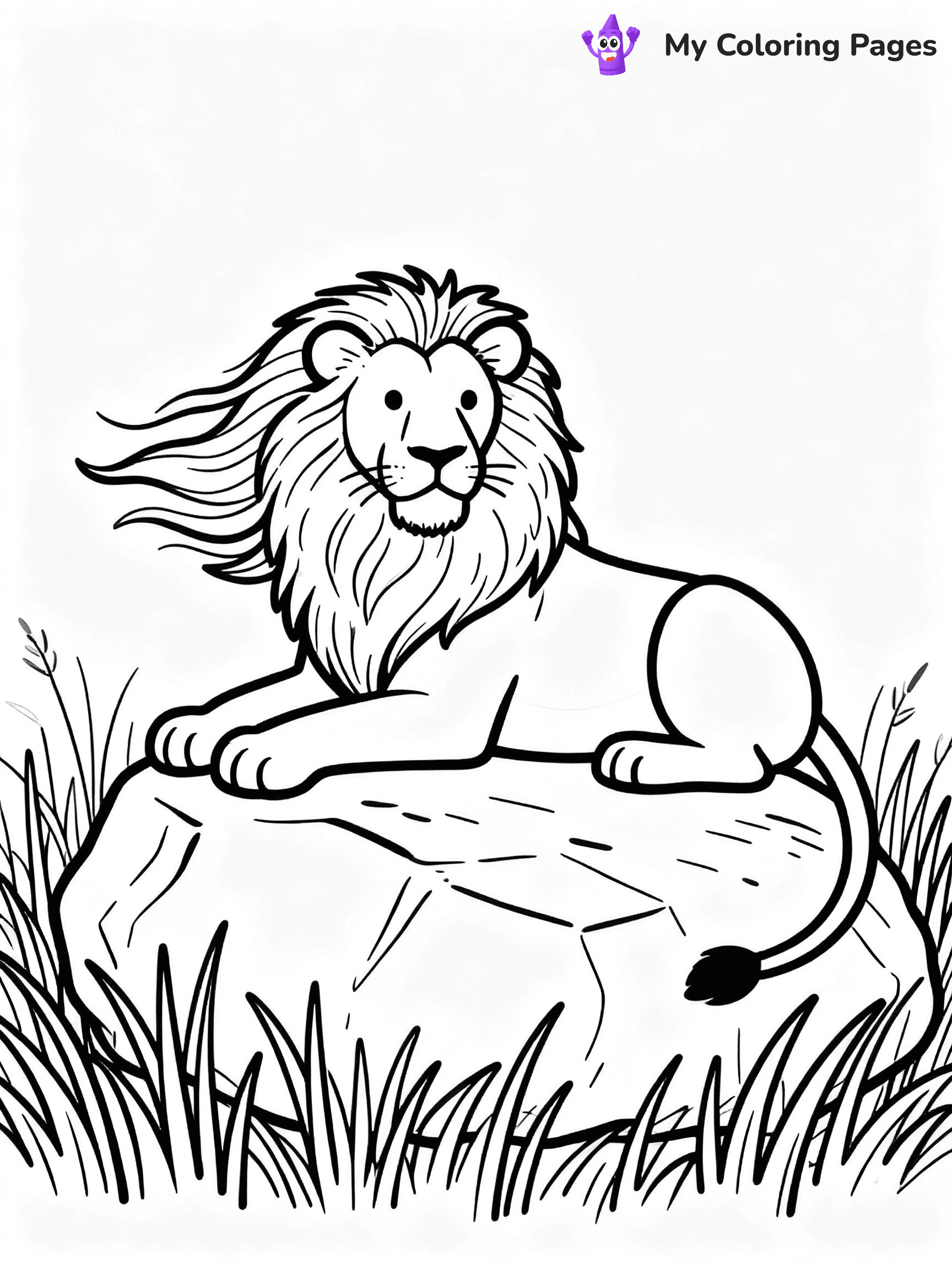 ⚠️ CRITICAL REQUIREMENT - ABSOLUTE BLACK AND WHITE ONLY ⚠️
This MUST be a BLACK AND WHITE line drawing ONLY. NO COLORS whatsoever.
- ONLY pure black lines (#000000) on pure white background (#FFFFFF)
- ABSOLUTELY NO colors, NO shading, NO gradients, NO grayscale
- If there are ANY colors in the output, the image is REJECTED
- This is a COLORING PAGE - meant to be COLORED IN by children
- The output must be UNCOLORED line art ready for coloring
⚠️ SUBJECT TO DRAW: Majestic female lion in realistic style, lounging on a rock, mane blowing in the wind, savanna grass around
(REMEMBER: Output must be BLACK AND WHITE line art only, NOT colored!)
# COLORING PAGE: BLACK OUTLINES ONLY - WHITE BACKGROUND MANDATORY
Create a **coloring book page** using EXACTLY two values: black lines, white space.
## NON-NEGOTIABLE BINARY RULES
- **ONLY #000000 (black) and #FFFFFF (white)** - NO other values exist
- **EVERY PIXEL = BLACK OR WHITE** - no gray/shading/antialiasing
- **WHITE BACKGROUND MANDATORY** - entire canvas stays white
- **ALL SHAPES HOLLOW** - everything is empty outlines waiting to be colored
- **FORBIDDEN:** fills, shading, gradients, patterns, textures, colors
- **NO SOLID REGIONS** - if it's not a thin line, it's wrong
## Universal Line Standards
- Black outlines ONLY - thin, uniform weight
- Every shape completely empty inside
- Closed contours suitable for coloring
- Simple flat illustration - zero depth/3D/realism
- **Style:** Whimsical Doodle Art Alley - rounded, friendly outlines (unless specified)
## Everything = Outline Only
- Characters/animals: hollow shapes
- Objects/clothing: empty contours
- Backgrounds/scenery: line work only
- Natural elements: outlined forms
- Dark/night areas: don't exist (use outlined symbols)
- Textures/patterns: convert to simple lines
## The Test
Can a child color EVERY white space with crayons? If any area is pre-filled/shaded/gray or colored in, it FAILS. Every shape must be waiting to receive color.
**FINAL OUTPUT**: Binary coloring page. Black lines define shapes. White spaces ready for coloring. Nothing else exists. No exceptions. Print-ready.
⚠️ FINAL REMINDER: Draw the subject "Majestic female lion in realistic style, lounging on a rock, mane blowing in the wind, savanna grass around" as BLACK AND WHITE line art. Zero colors in output.