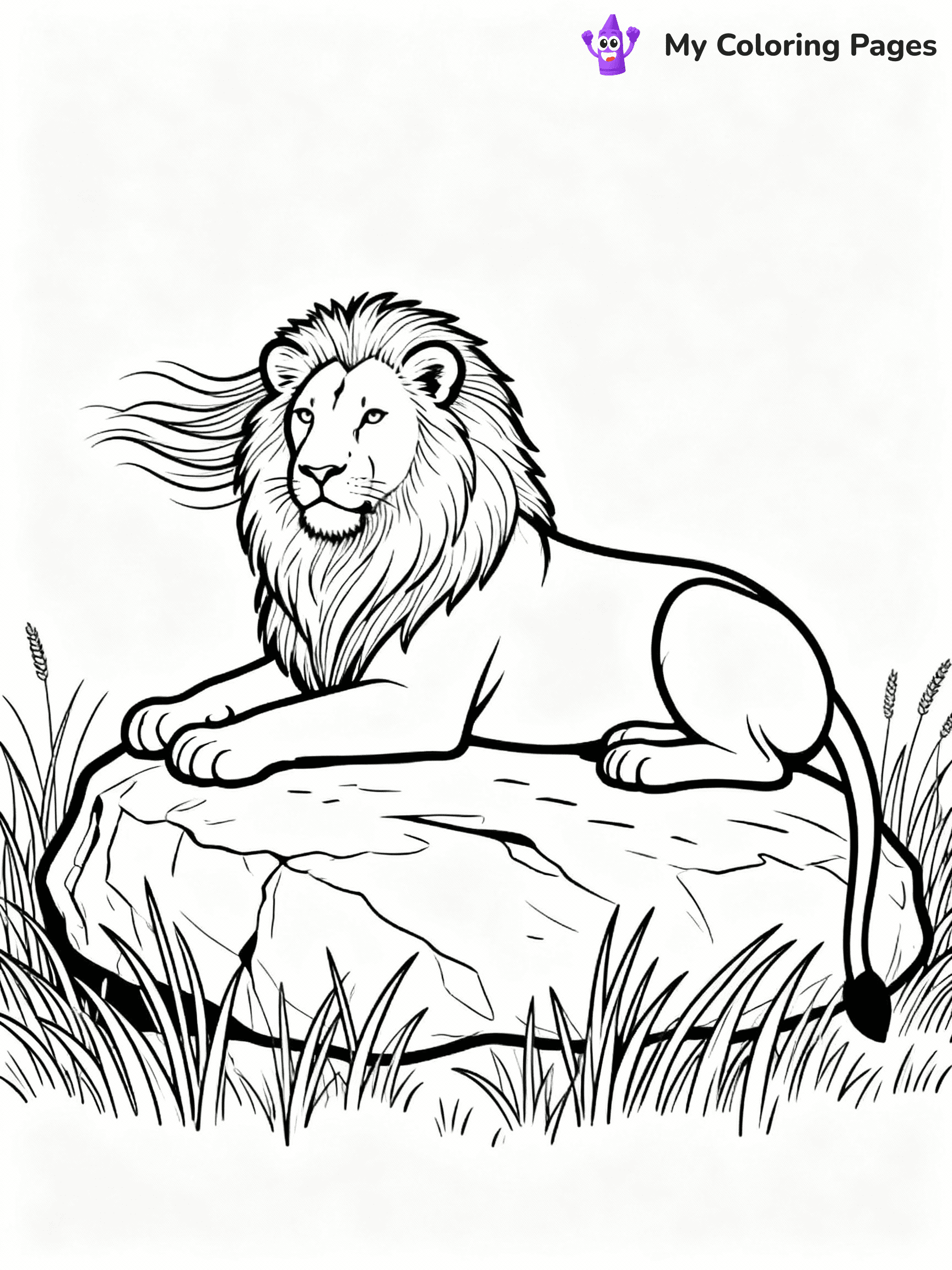 ⚠️ CRITICAL REQUIREMENT - ABSOLUTE BLACK AND WHITE ONLY ⚠️
This MUST be a BLACK AND WHITE line drawing ONLY. NO COLORS whatsoever.
- ONLY pure black lines (#000000) on pure white background (#FFFFFF)
- ABSOLUTELY NO colors, NO shading, NO gradients, NO grayscale
- If there are ANY colors in the output, the image is REJECTED
- This is a COLORING PAGE - meant to be COLORED IN by children
- The output must be UNCOLORED line art ready for coloring
⚠️ SUBJECT TO DRAW: Majestic female lion in realistic style, lounging on a rock, mane blowing in the wind, savanna grass around
(REMEMBER: Output must be BLACK AND WHITE line art only, NOT colored!)
# COLORING PAGE: BLACK OUTLINES ONLY - WHITE BACKGROUND MANDATORY
Create a **coloring book page** using EXACTLY two values: black lines, white space.
## NON-NEGOTIABLE BINARY RULES
- **ONLY #000000 (black) and #FFFFFF (white)** - NO other values exist
- **EVERY PIXEL = BLACK OR WHITE** - no gray/shading/antialiasing
- **WHITE BACKGROUND MANDATORY** - entire canvas stays white
- **ALL SHAPES HOLLOW** - everything is empty outlines waiting to be colored
- **FORBIDDEN:** fills, shading, gradients, patterns, textures, colors
- **NO SOLID REGIONS** - if it's not a thin line, it's wrong
## Universal Line Standards
- Black outlines ONLY - thin, uniform weight
- Every shape completely empty inside
- Closed contours suitable for coloring
- Simple flat illustration - zero depth/3D/realism
- **Style:** Whimsical Doodle Art Alley - rounded, friendly outlines (unless specified)
## Everything = Outline Only
- Characters/animals: hollow shapes
- Objects/clothing: empty contours
- Backgrounds/scenery: line work only
- Natural elements: outlined forms
- Dark/night areas: don't exist (use outlined symbols)
- Textures/patterns: convert to simple lines
## The Test
Can a child color EVERY white space with crayons? If any area is pre-filled/shaded/gray or colored in, it FAILS. Every shape must be waiting to receive color.
**FINAL OUTPUT**: Binary coloring page. Black lines define shapes. White spaces ready for coloring. Nothing else exists. No exceptions. Print-ready.
⚠️ FINAL REMINDER: Draw the subject "Majestic female lion in realistic style, lounging on a rock, mane blowing in the wind, savanna grass around" as BLACK AND WHITE line art. Zero colors in output.