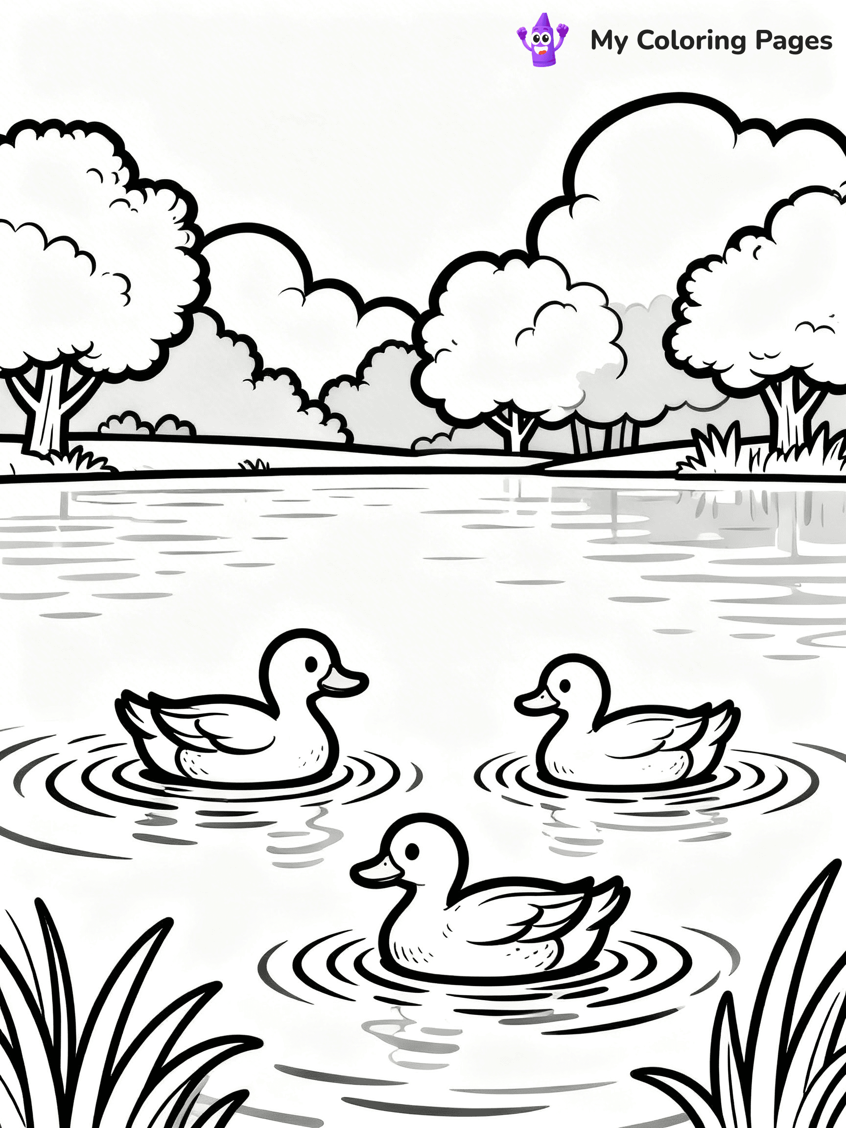 Water Coloring Pages - 40