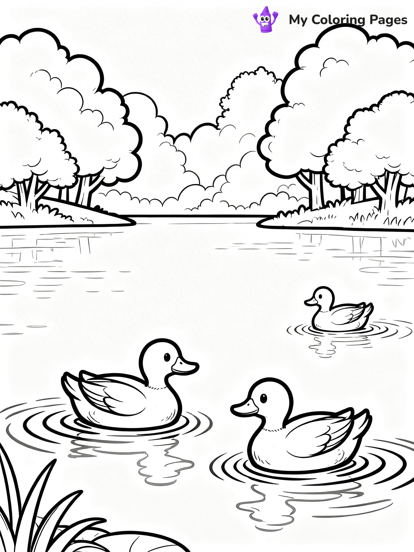 Water Coloring Pages - 37