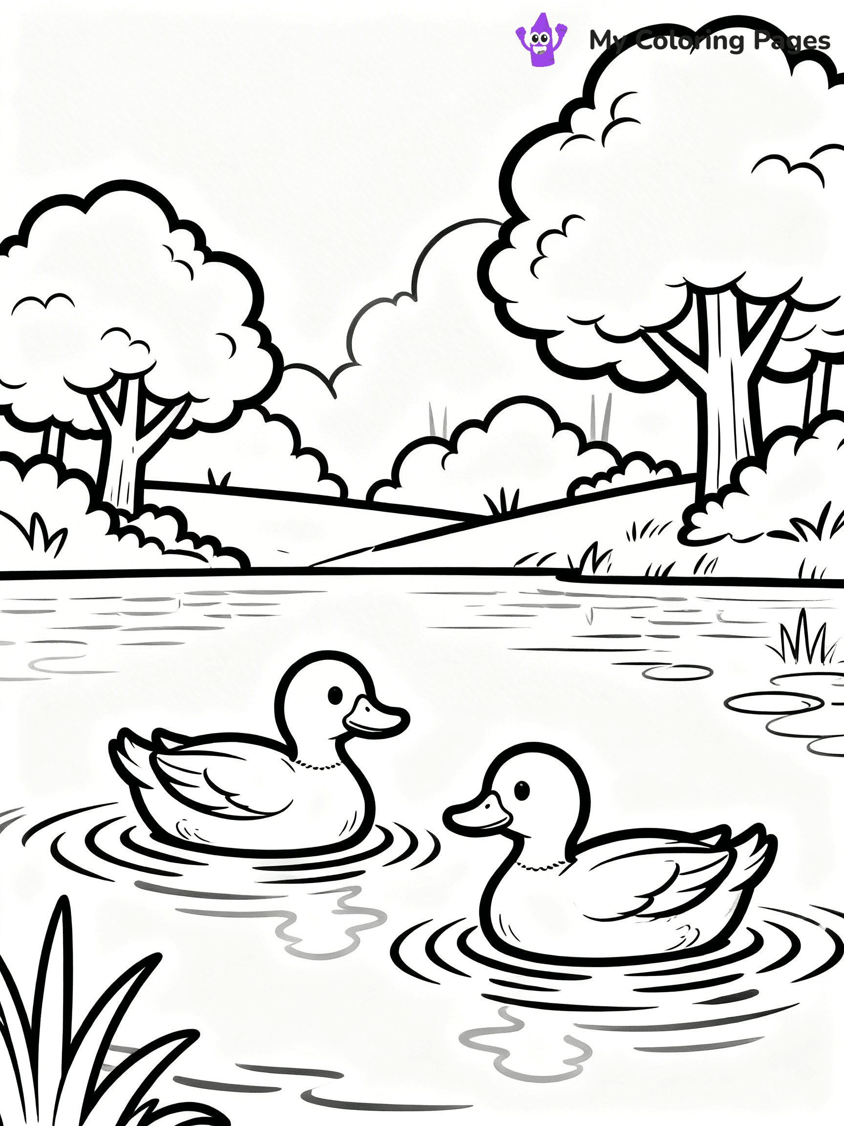 Water Coloring Pages - 36