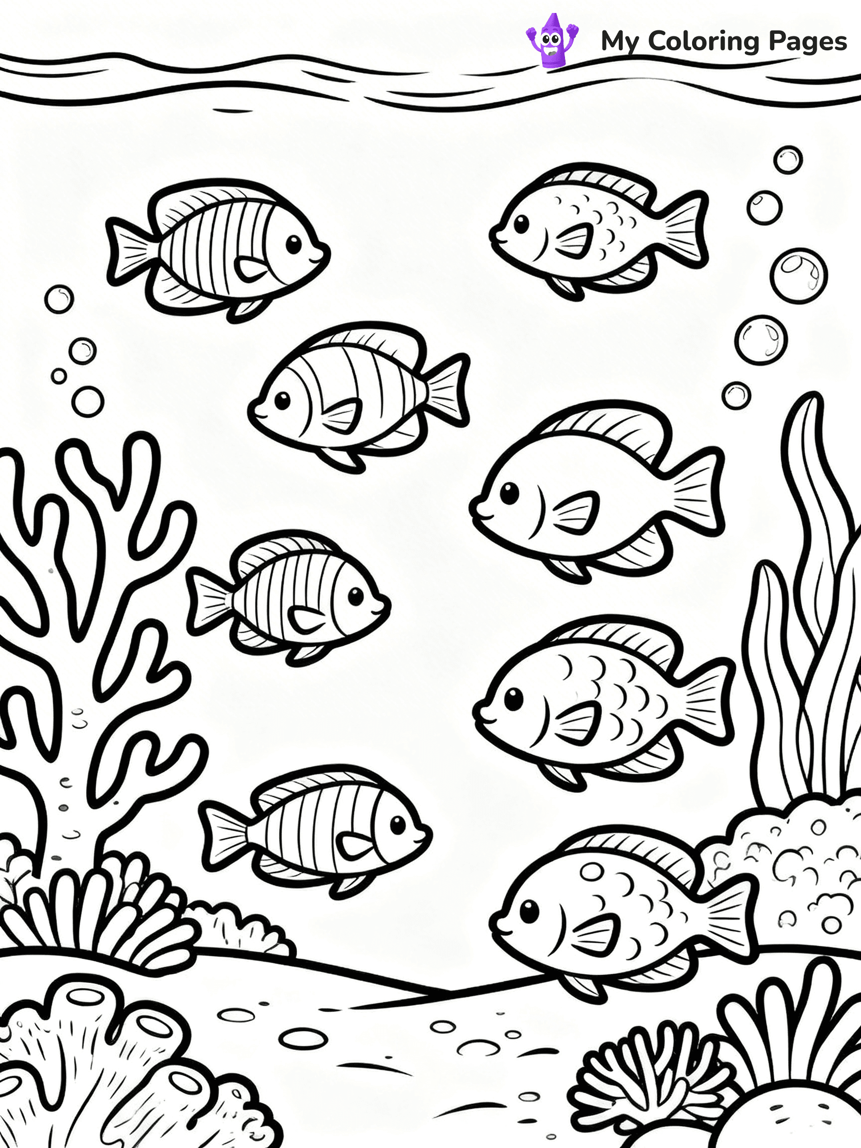 Water Coloring Pages - 13