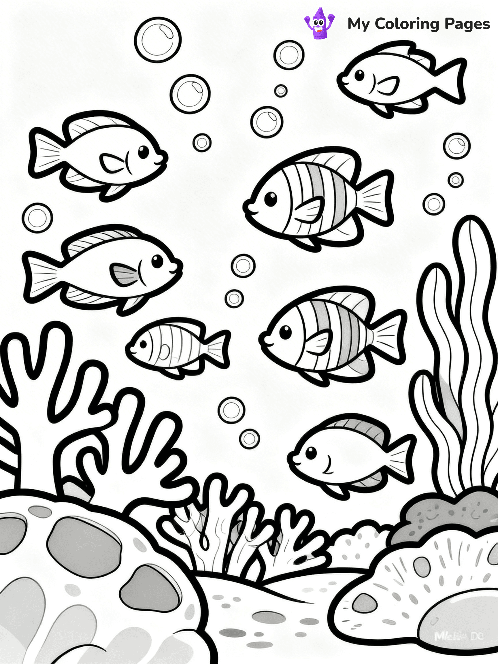 Water Coloring Pages - 10