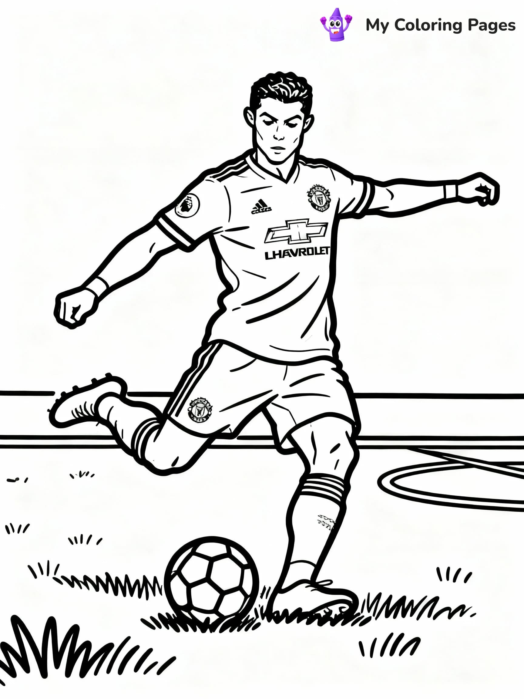 Ronaldo Coloring Pages - 15